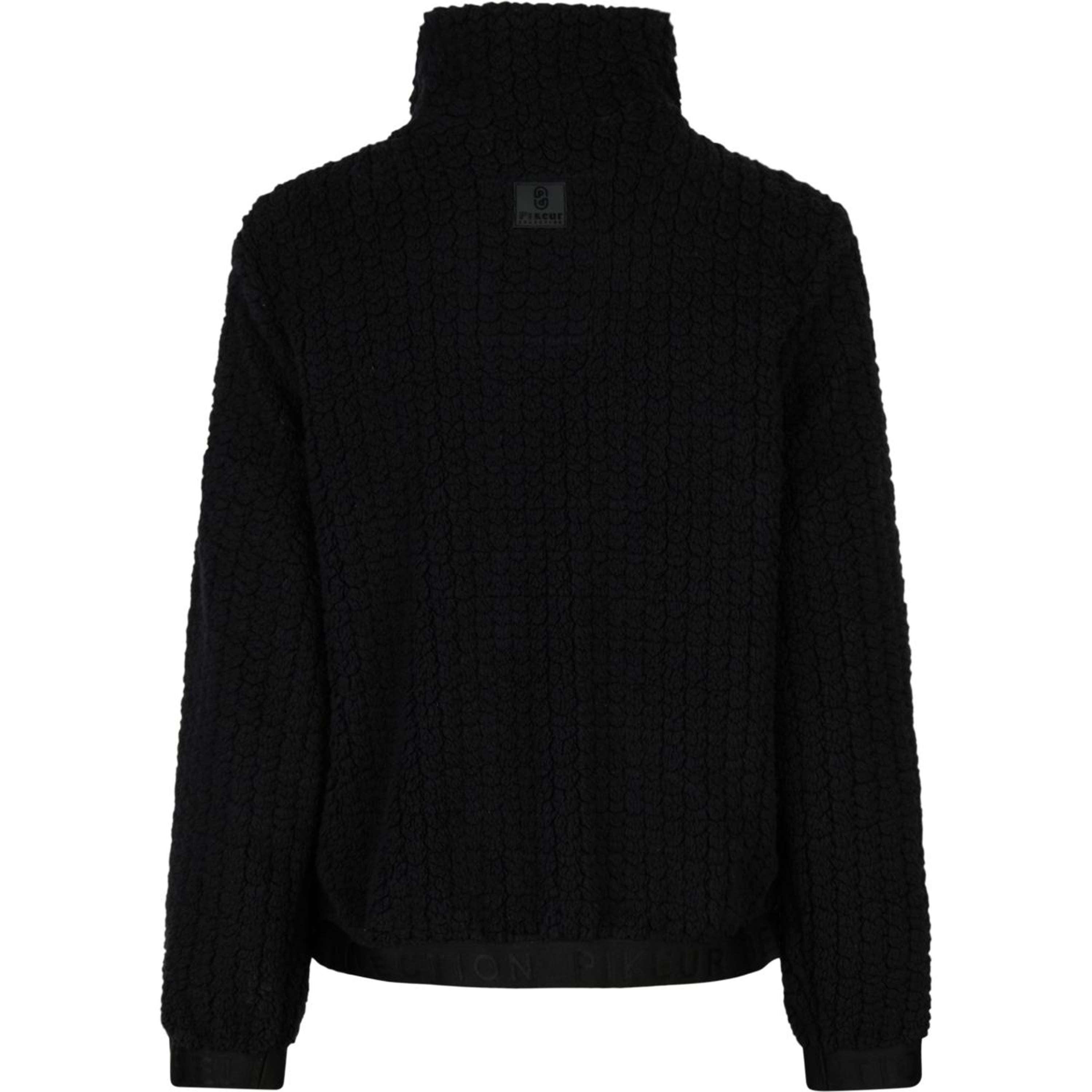 Pikeur Bluza Z Kapturem I Zamkiem Velvet Selection AW26 Czarny