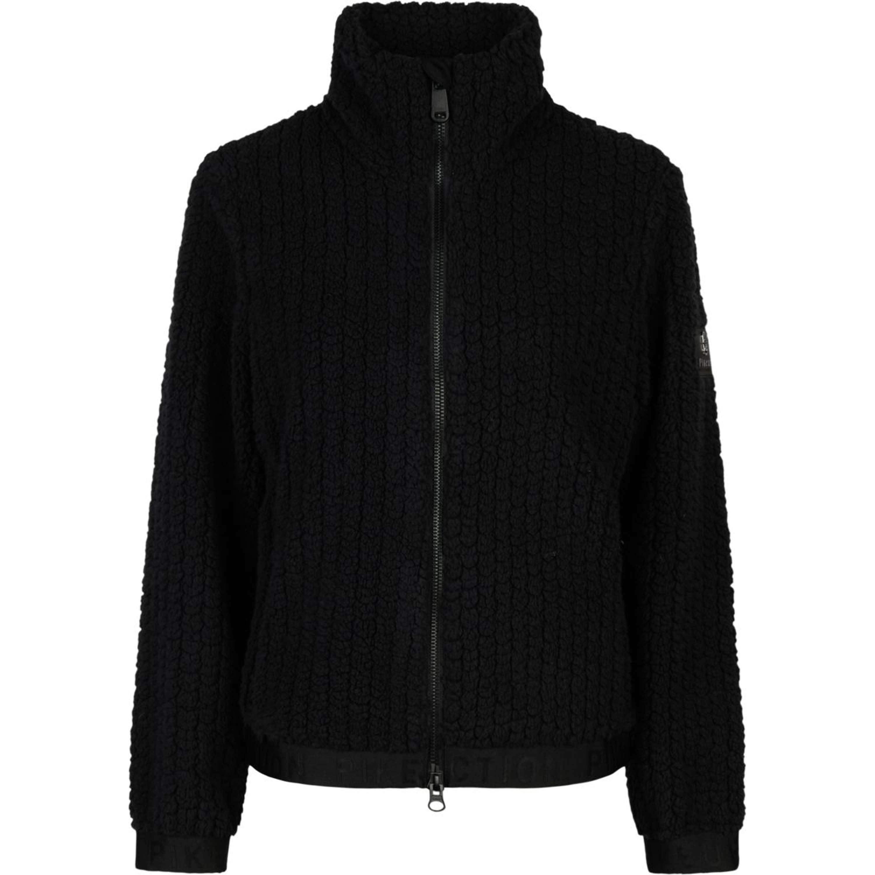 Pikeur Bluza Z Kapturem I Zamkiem Velvet Selection AW26 Czarny