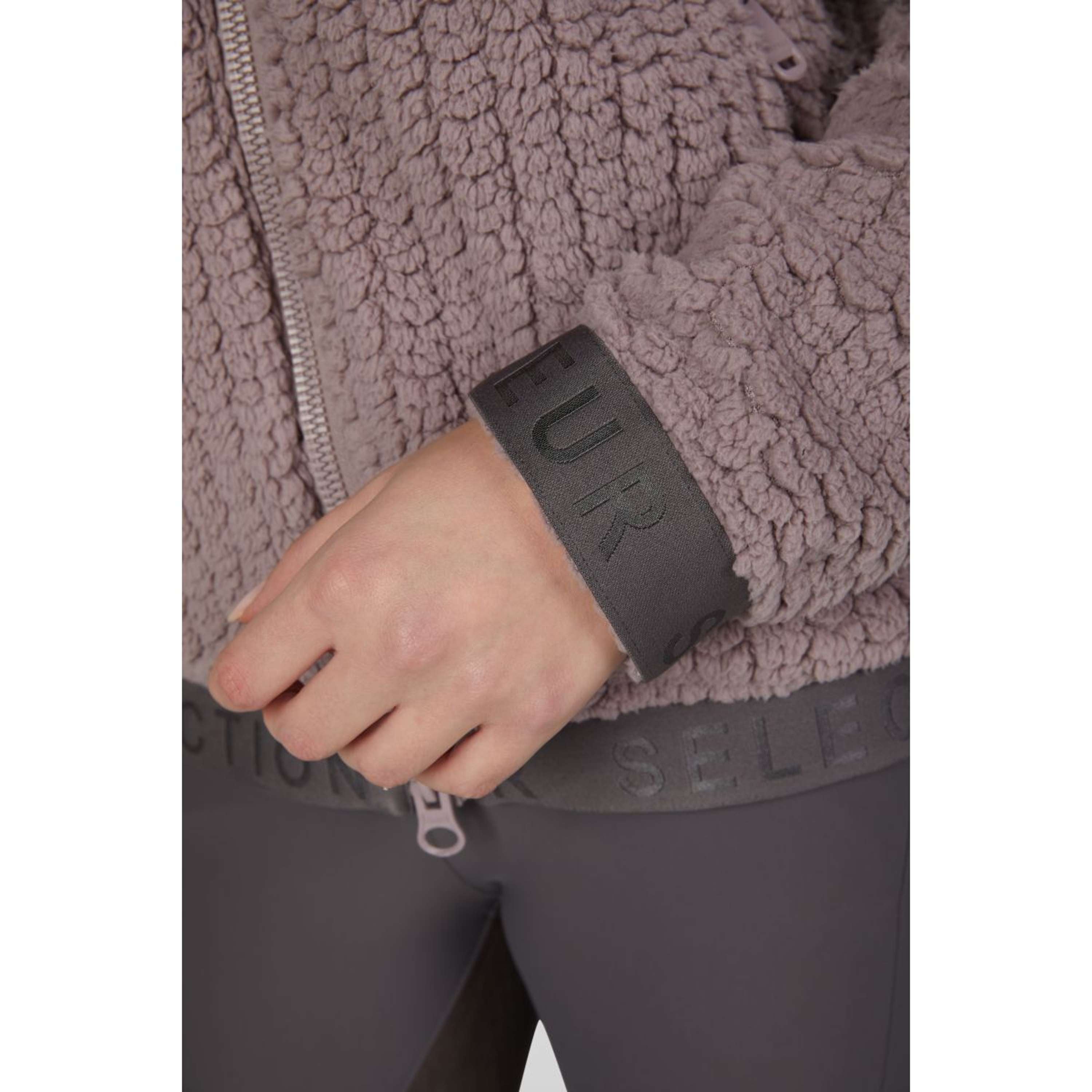 Pikeur Bluza Z Kapturem I Zamkiem Velvet Selection AW26 Ash Mauve