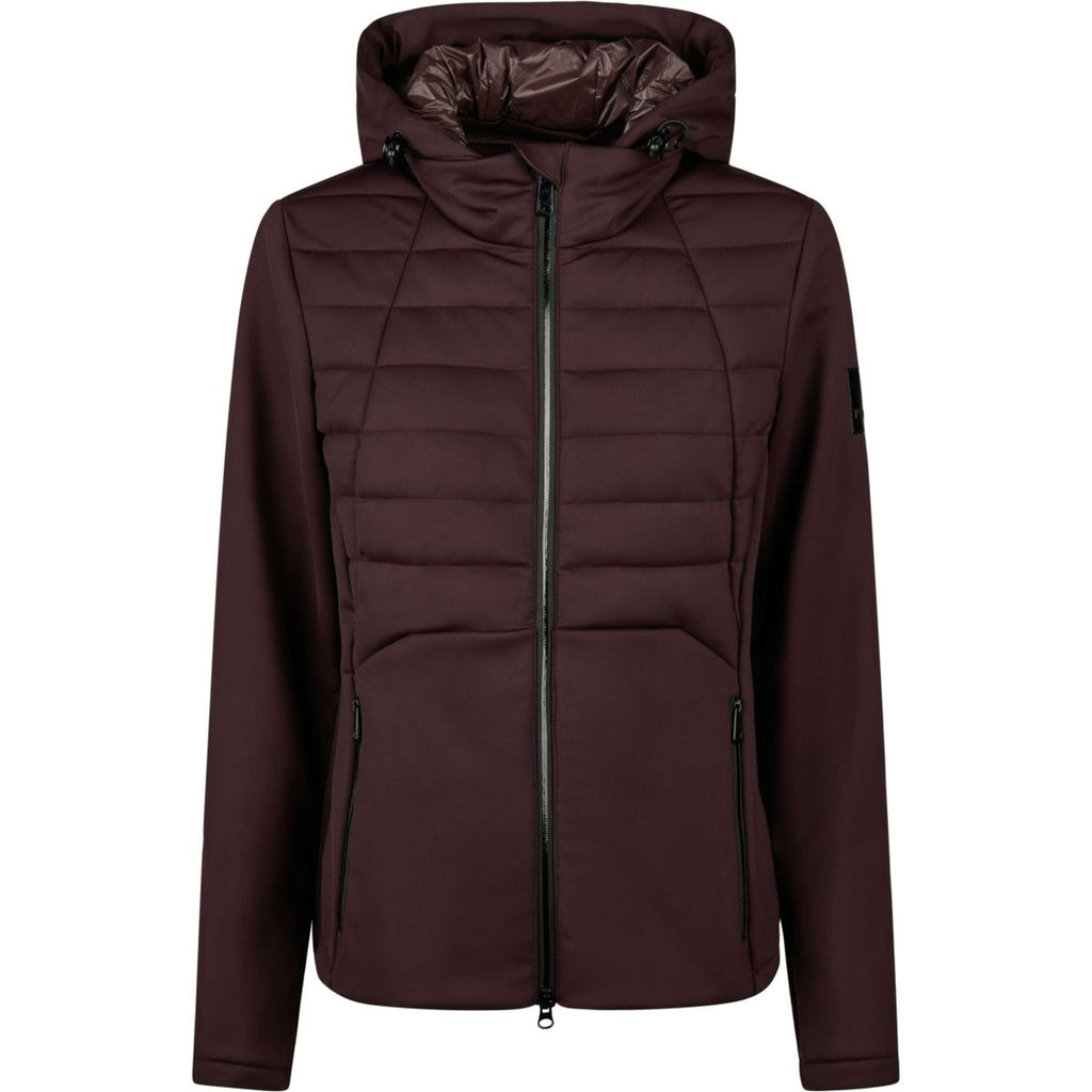 Pikeur Kurtka QuiltShield Fleece AW26 Czekoladowy Brązowy