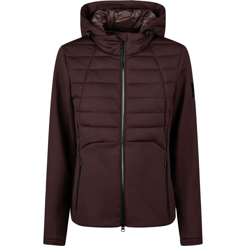 Pikeur Kurtka QuiltShield Fleece AW26 Czekoladowy Brązowy