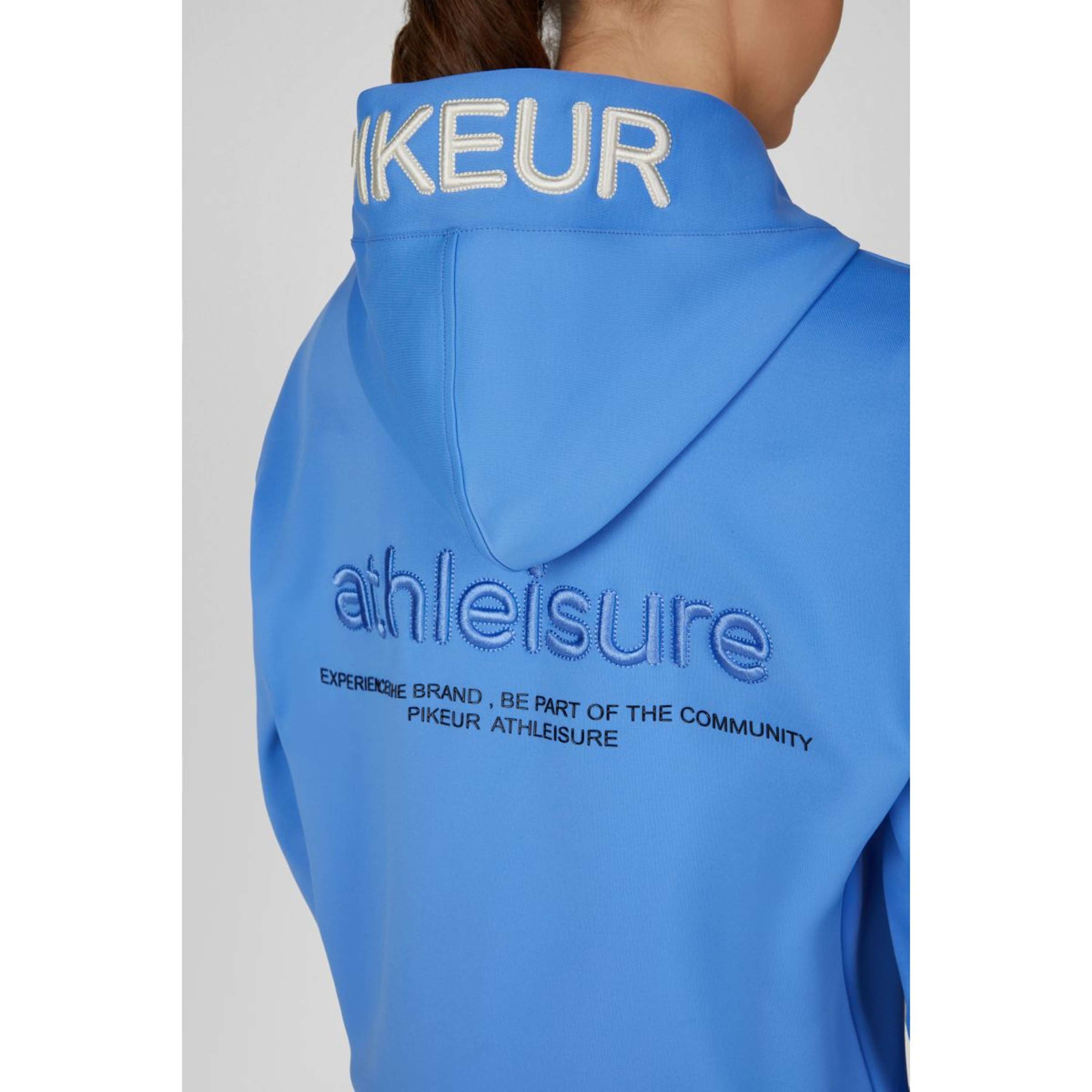 Pikeur Bluza Z Kapturem I Zamkiem Athleisure AW26 Electric Blue