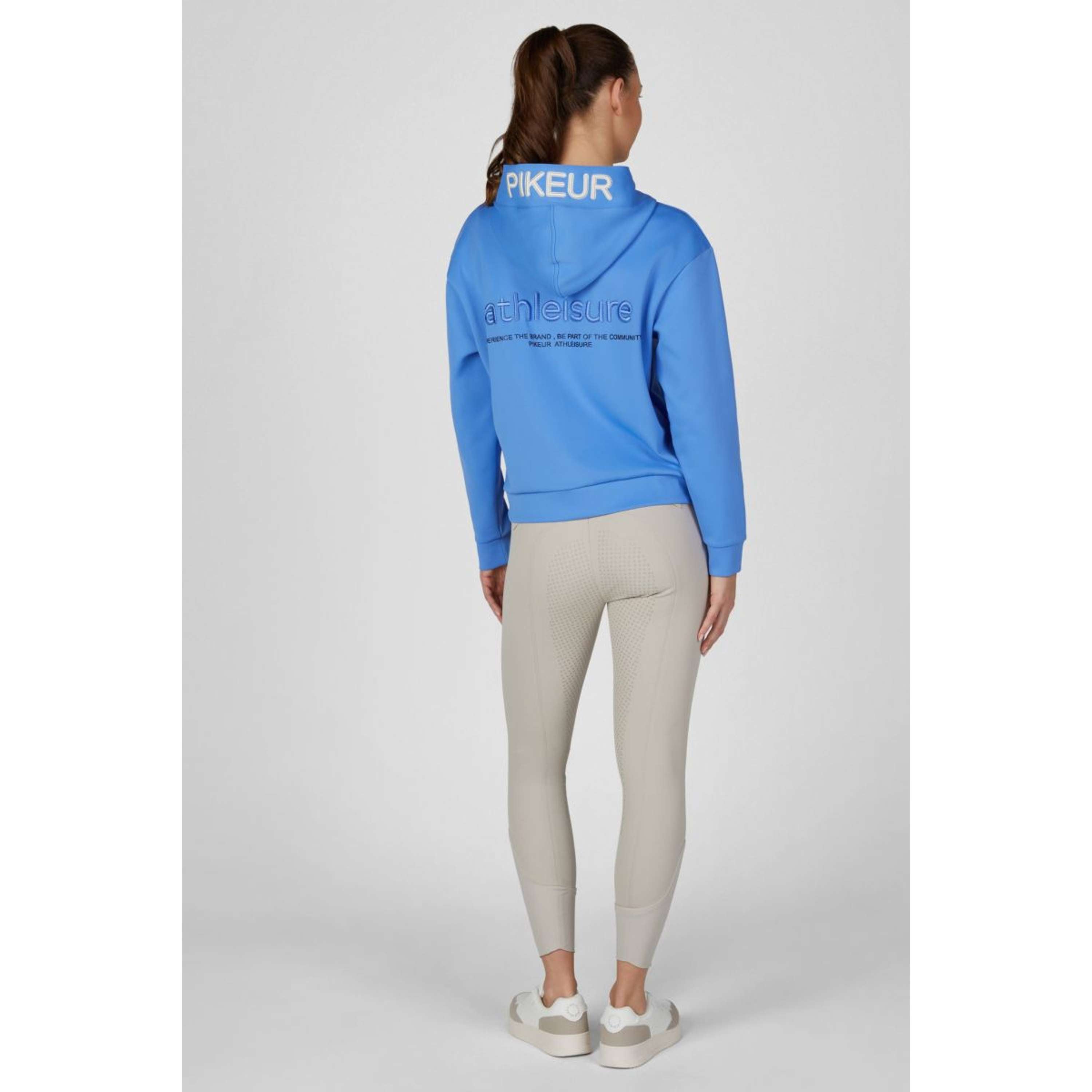 Pikeur Bluza Z Kapturem I Zamkiem Athleisure AW26 Electric Blue