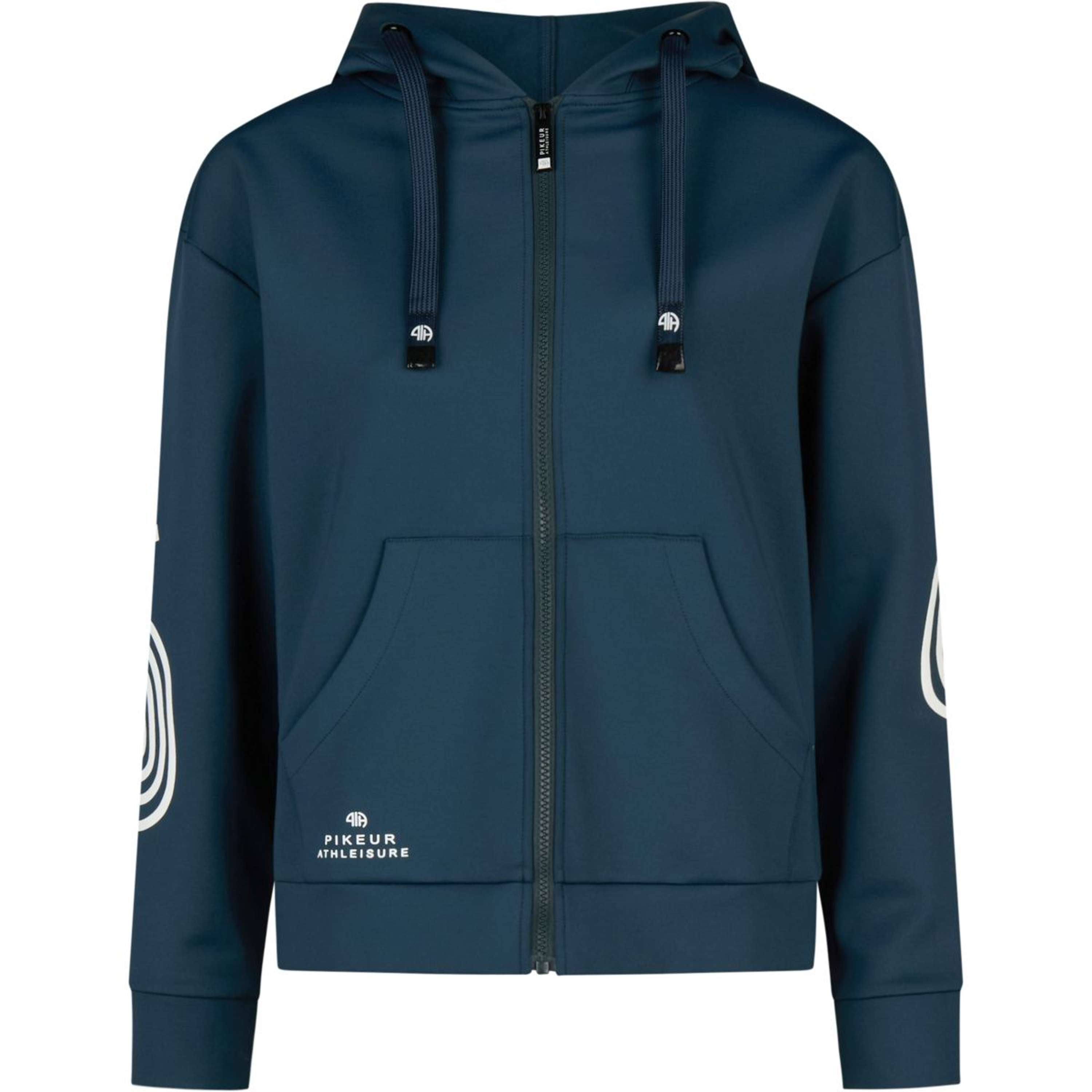 Pikeur Bluza Z Kapturem I Zamkiem Athleisure AW26 Pine Green