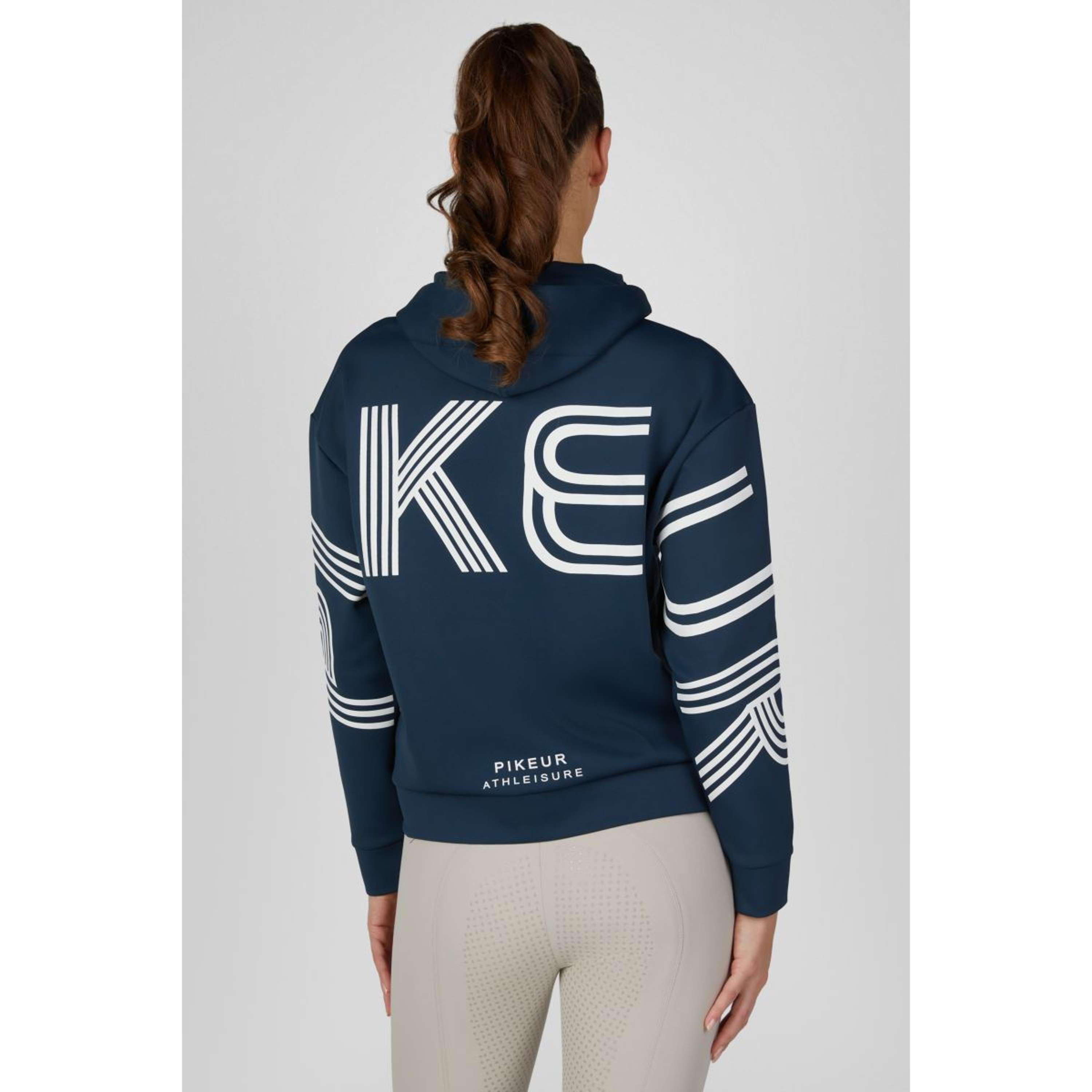 Pikeur Bluza Z Kapturem I Zamkiem Athleisure AW26 Pine Green