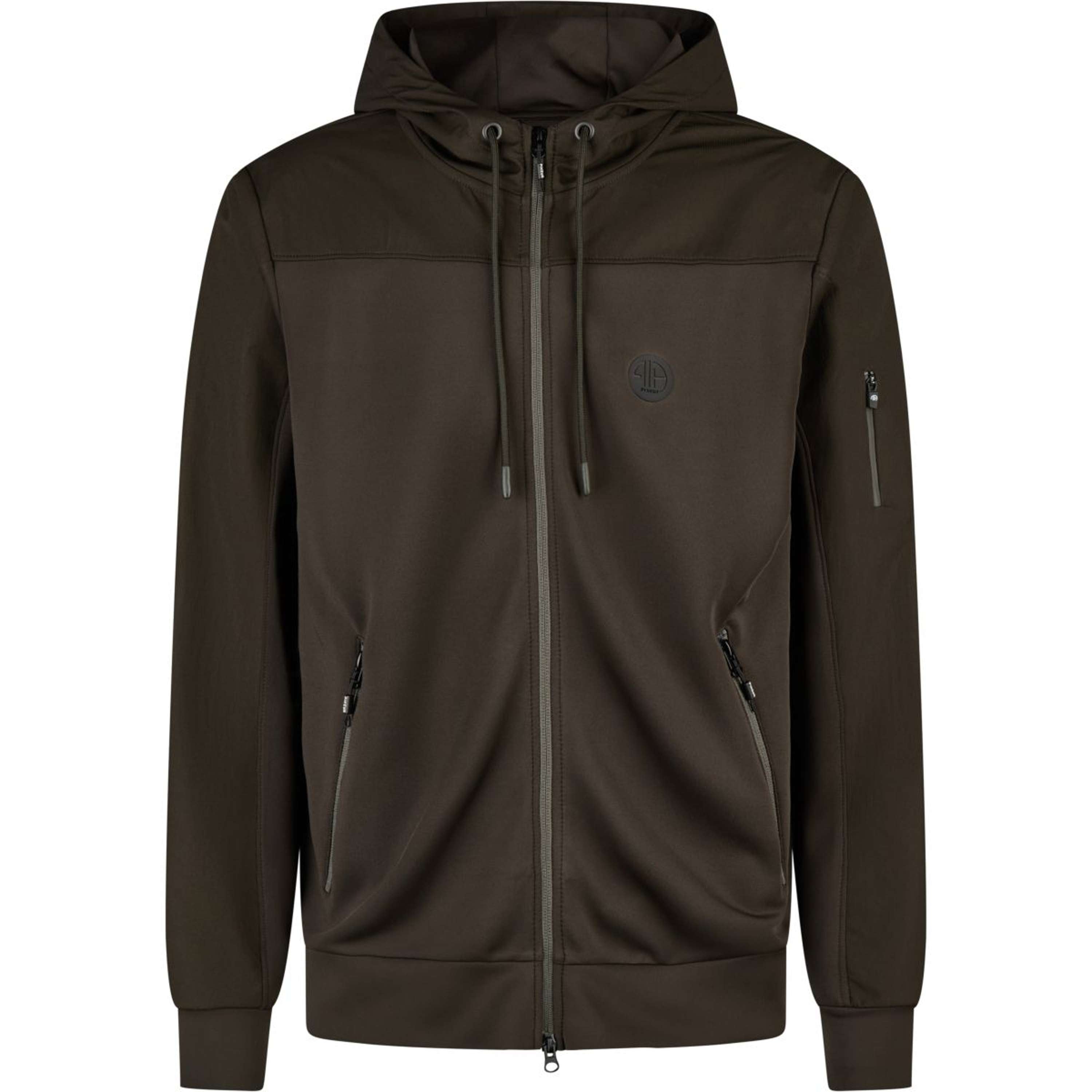 Pikeur Bluza Z Kapturem I Zamkiem Athleisure AW26 Męski Olive Green