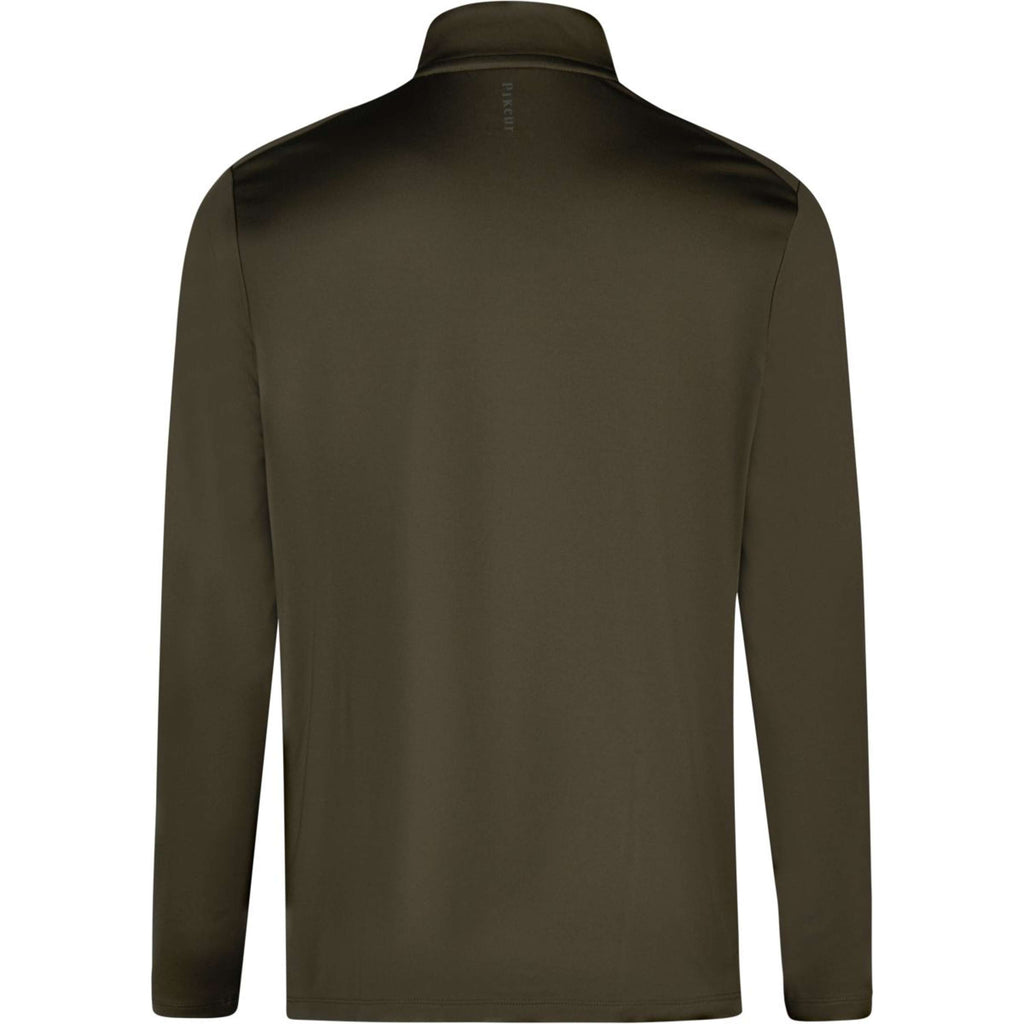 Pikeur Koszulka Zip Athleisure AW26 Męski Olive Green