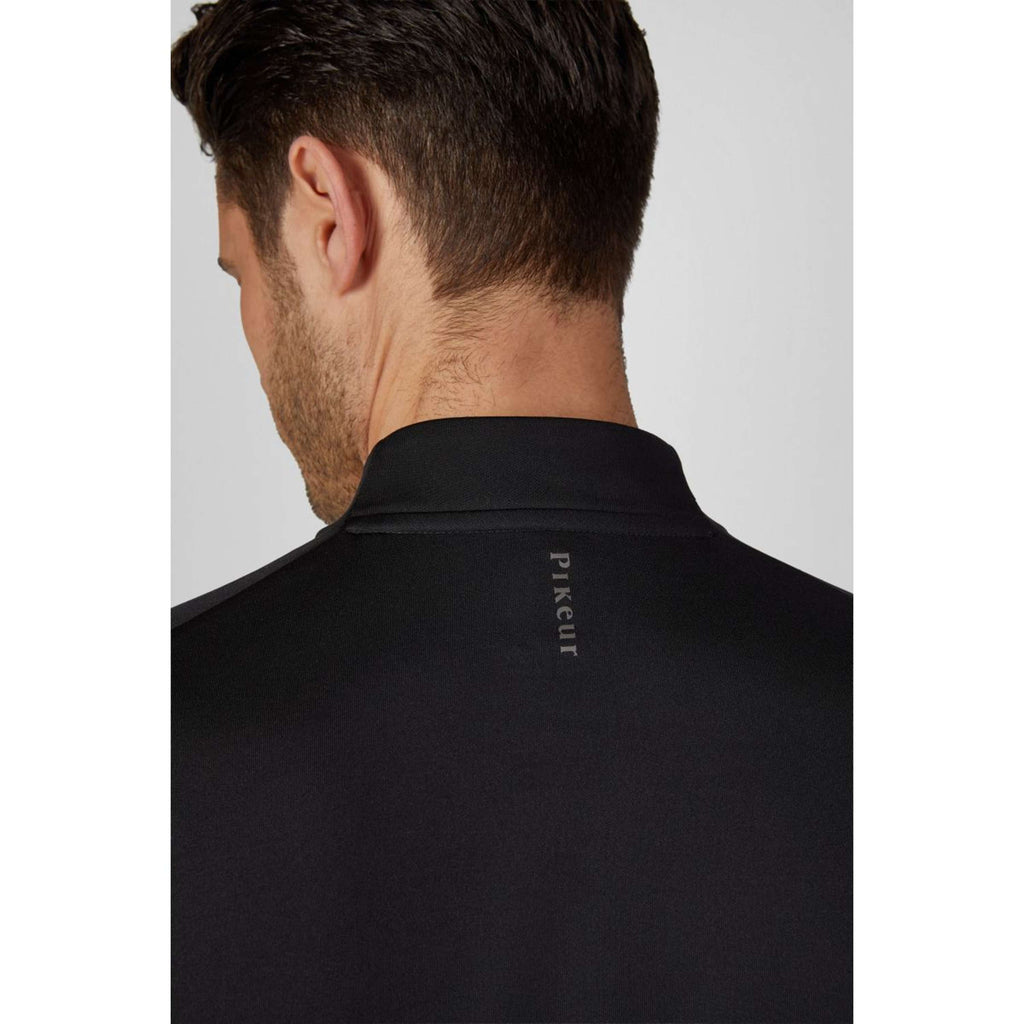 Pikeur Koszulka Zip Athleisure AW26 Męski Czarny