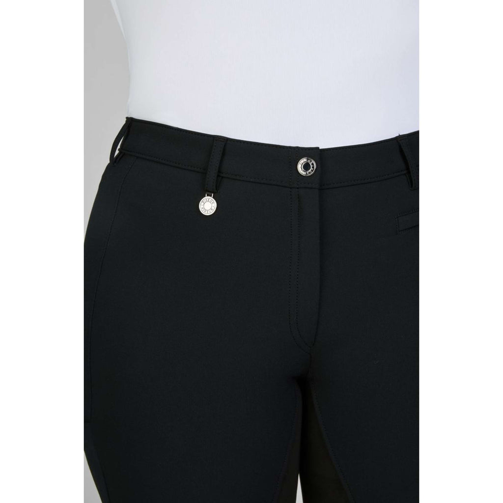 Pikeur Bryczesy New Lugana McCrown Pełny Lej Midwaist Granatowe
