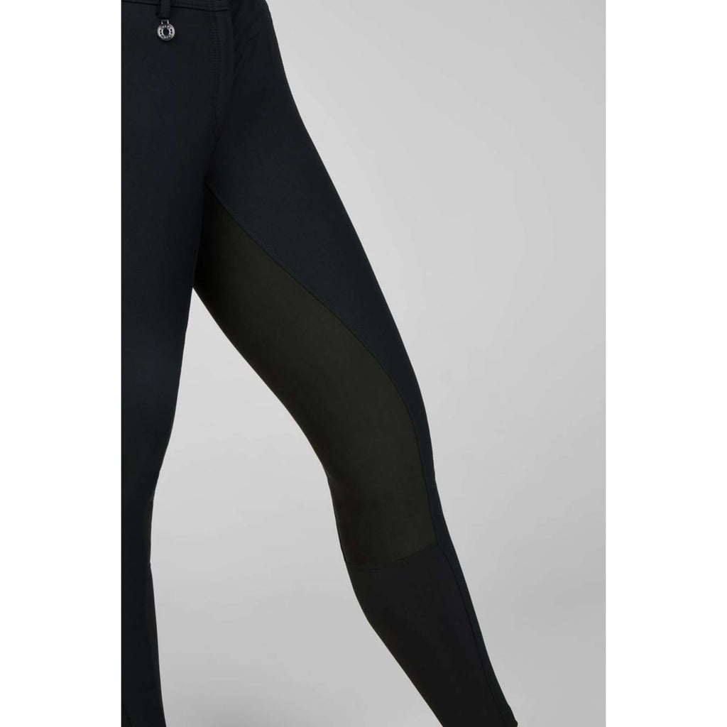 Pikeur Bryczesy New Lugana McCrown Pełny Lej Midwaist Granatowe