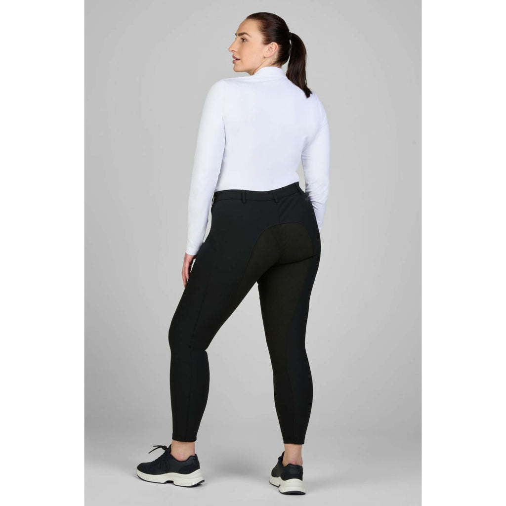 Pikeur Bryczesy New Lugana McCrown Pełny Lej Midwaist Granatowe