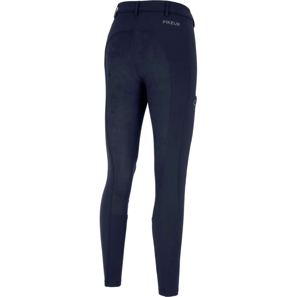 Pikeur Bryczesy New Lugana McCrown Pełny Lej Midwaist Granatowe
