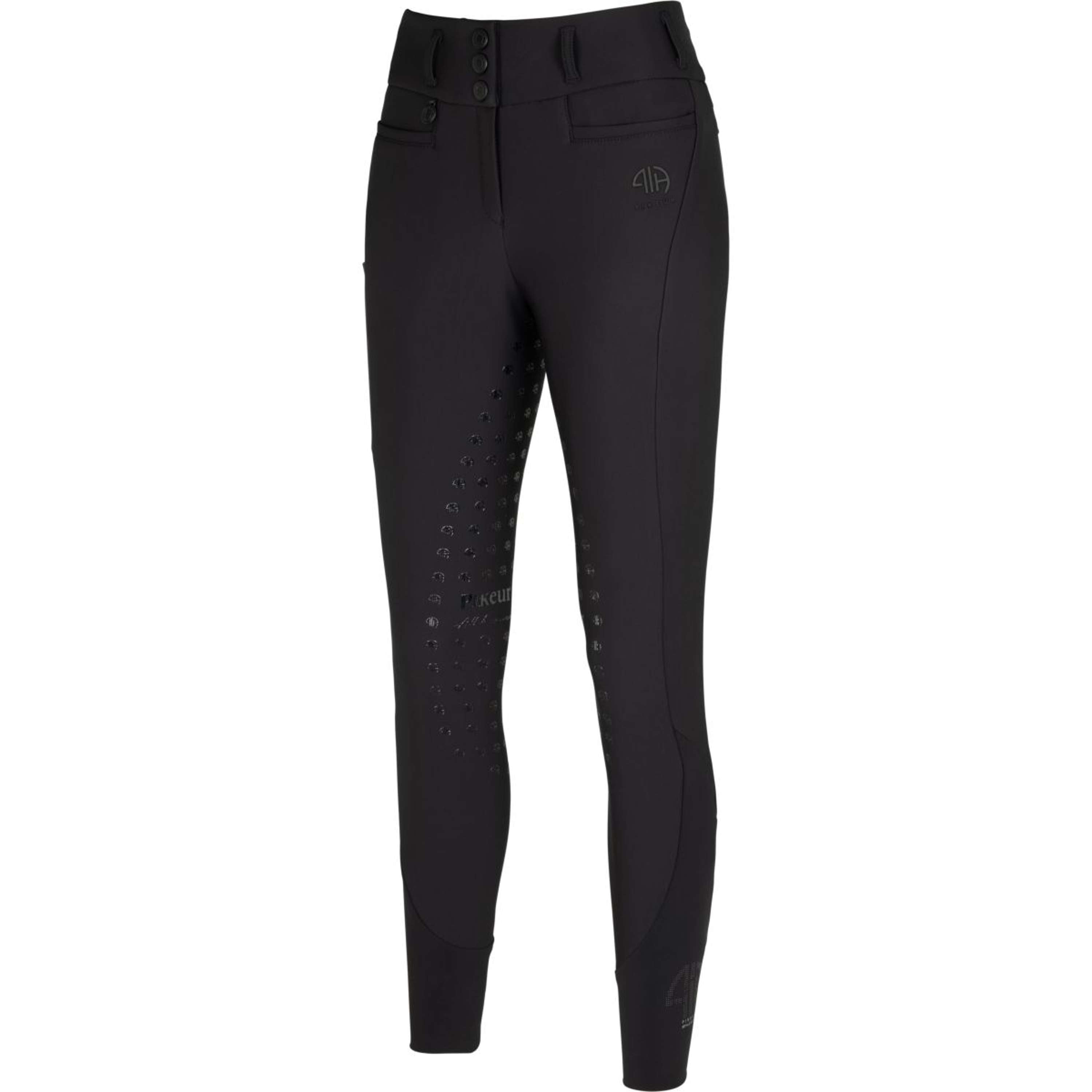 Pikeur Bryczesy Linn SD Winter Full Grip Czarny