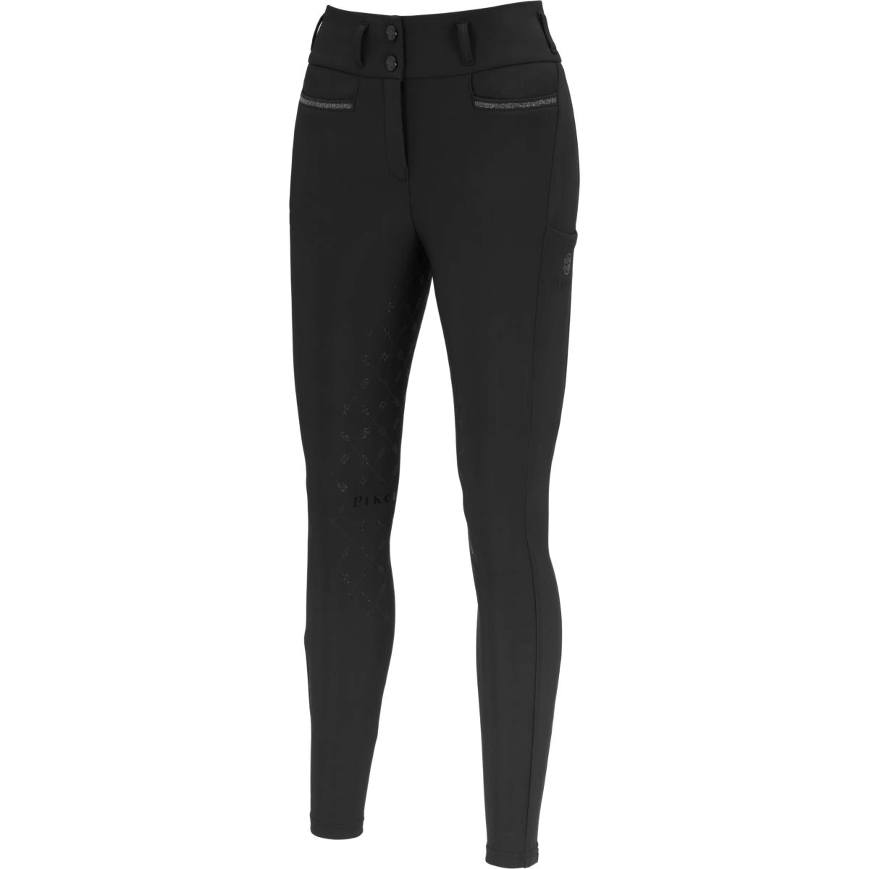 Pikeur Bryczesy Linnet GripTec SO Highwaist z pełnym lejem silikonowym czarne