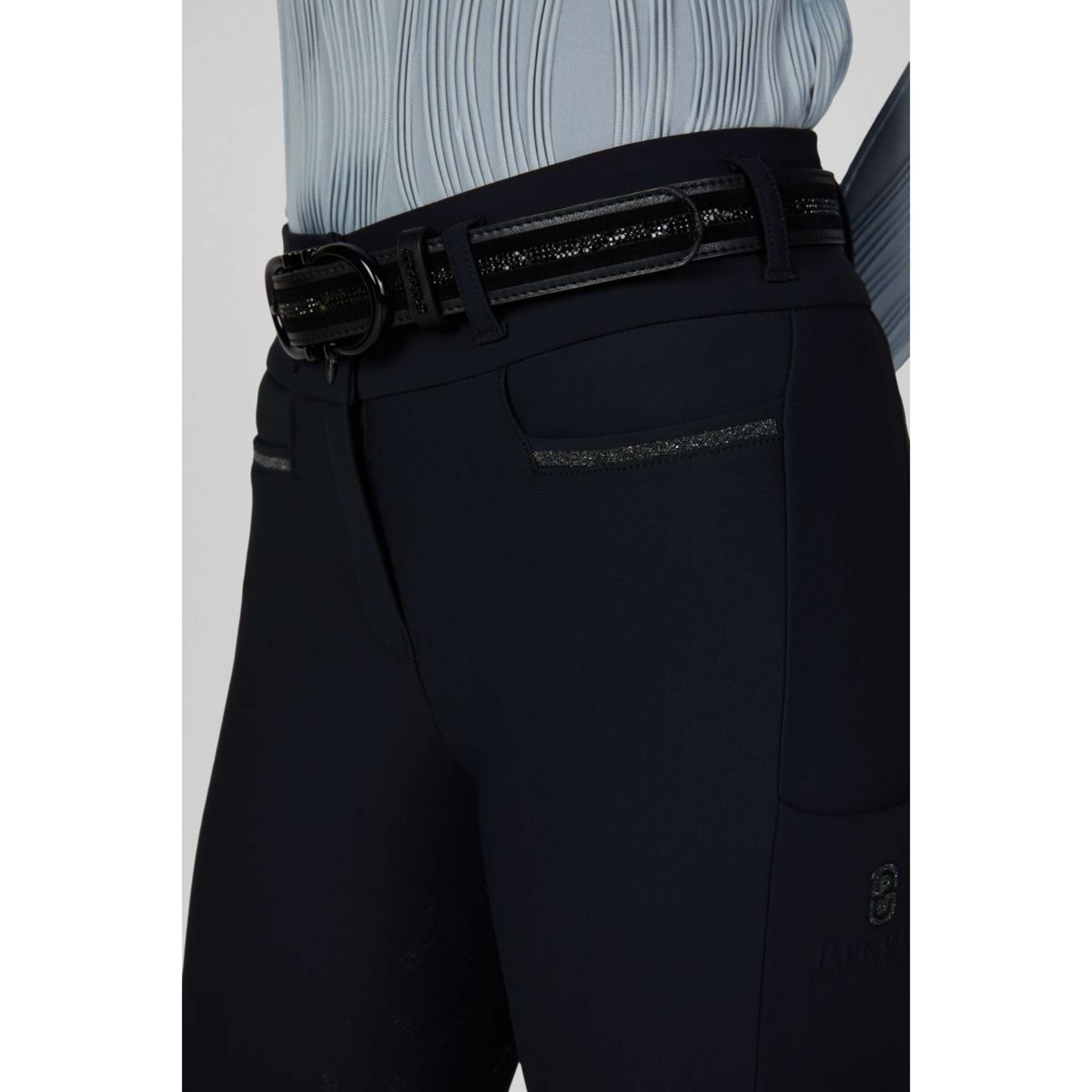 Pikeur Bryczesy Linnet GripTec SO Highwaist Full Grip Nightblue