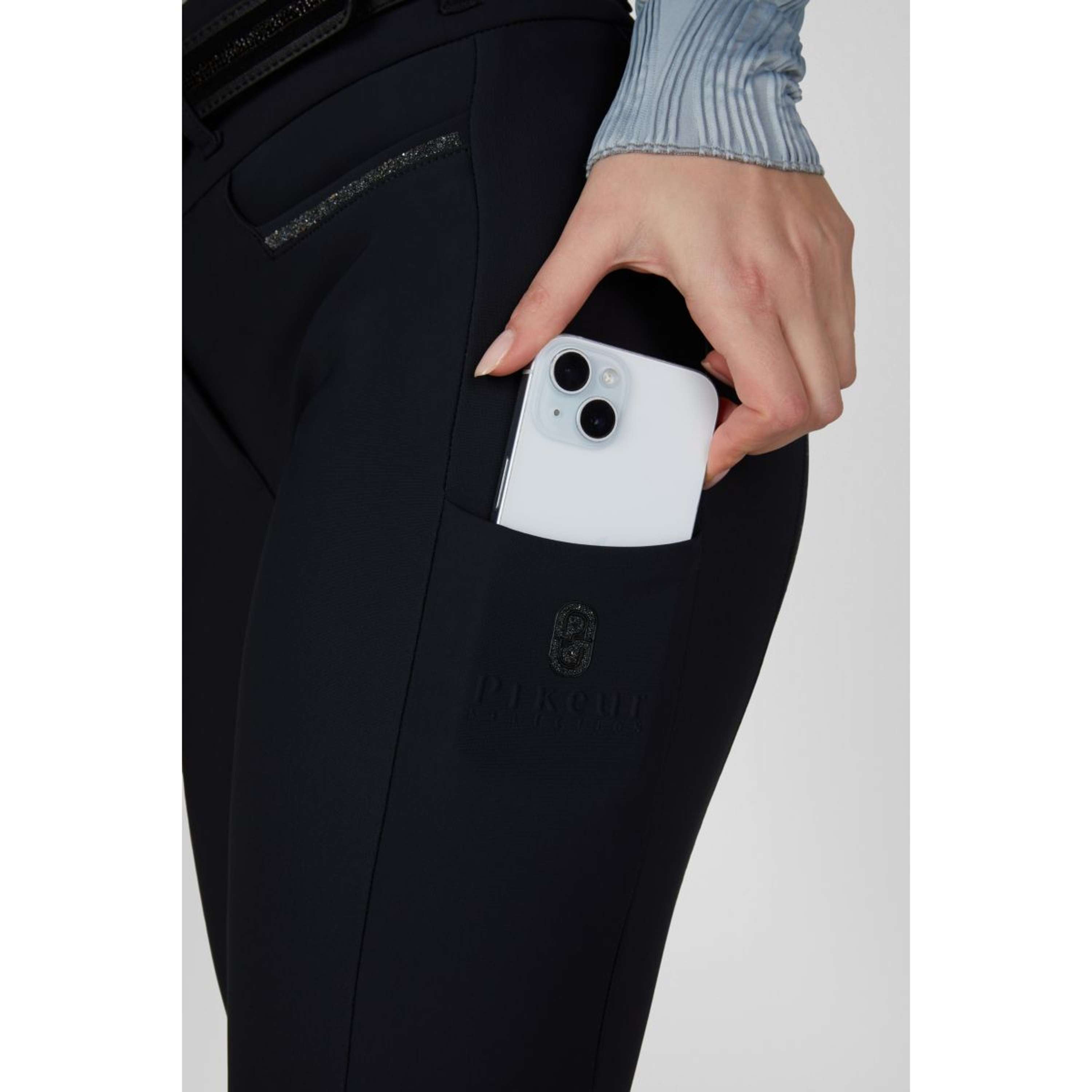 Pikeur Bryczesy Linnet GripTec SO Highwaist Full Grip Nightblue