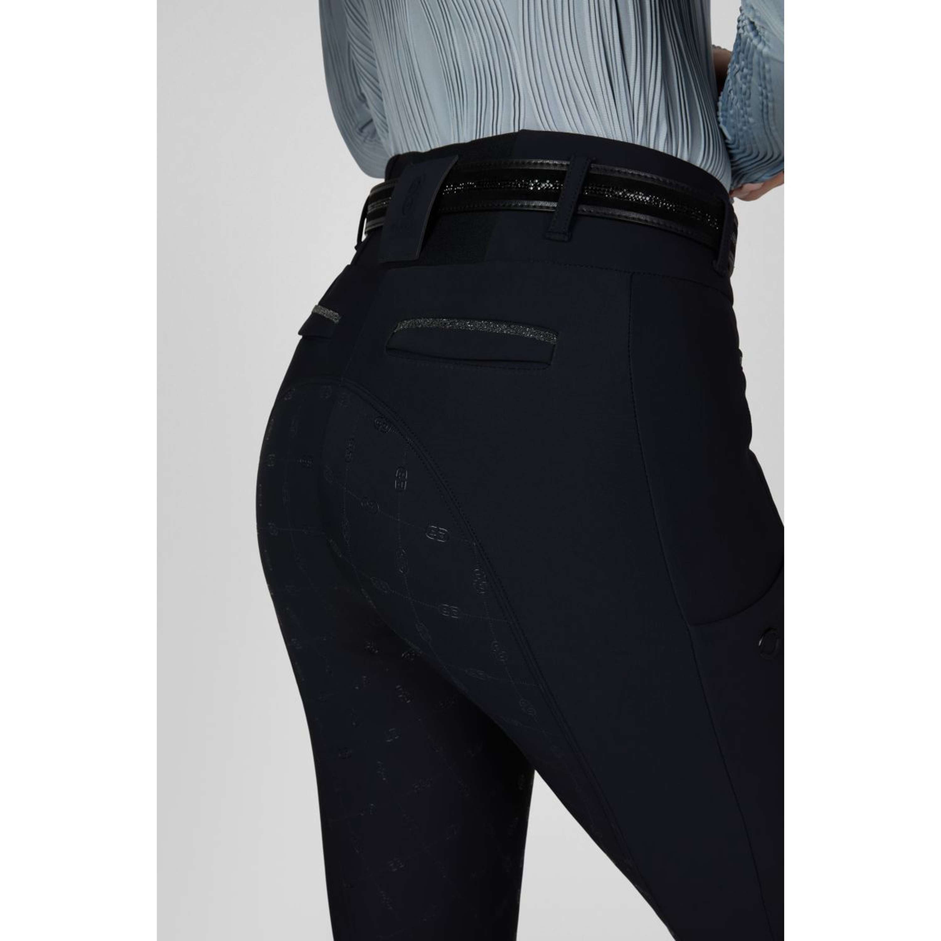 Pikeur Bryczesy Linnet GripTec SO Highwaist Full Grip Nightblue