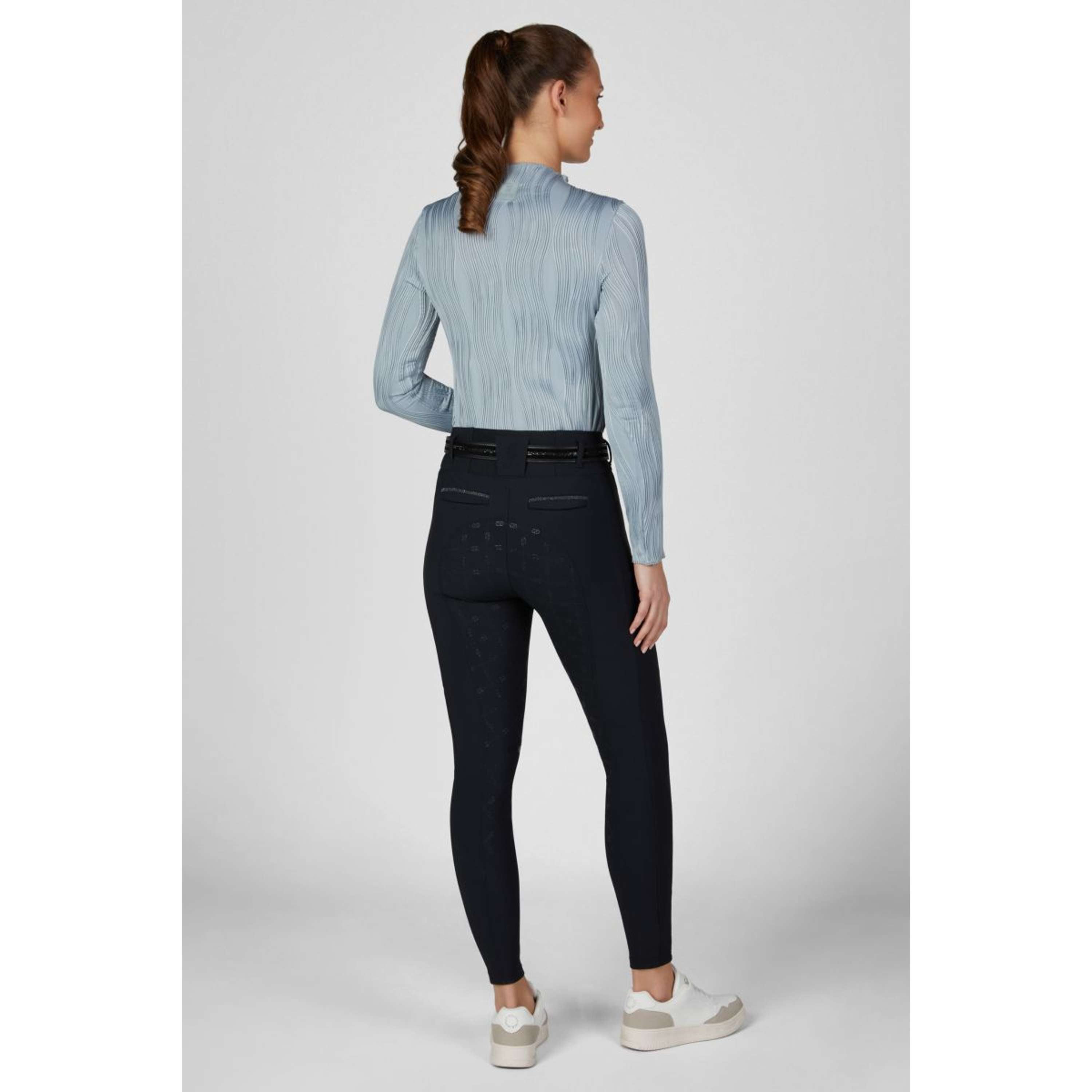 Pikeur Bryczesy Linnet GripTec SO Highwaist Full Grip Nightblue