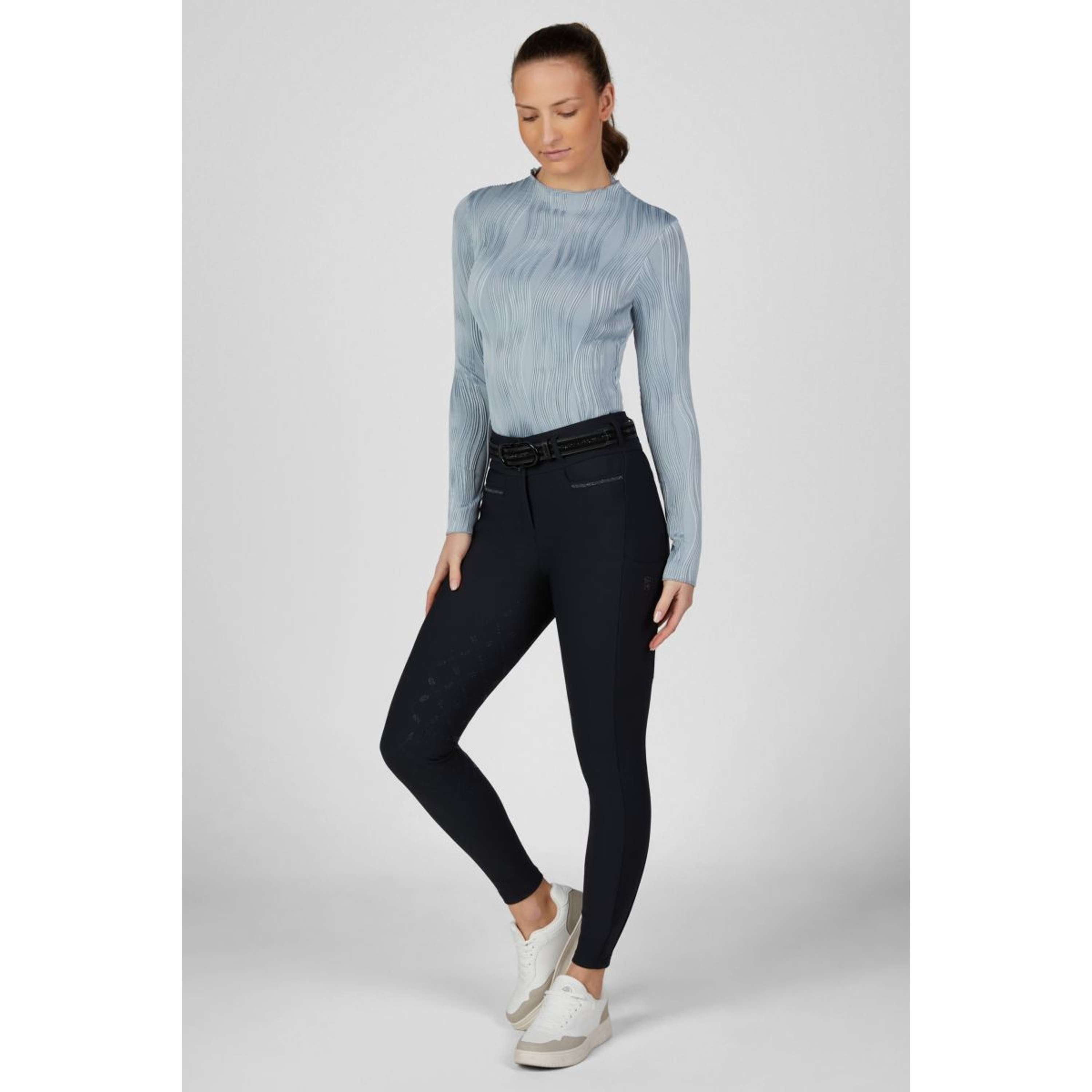 Pikeur Bryczesy Linnet GripTec SO Highwaist Full Grip Nightblue