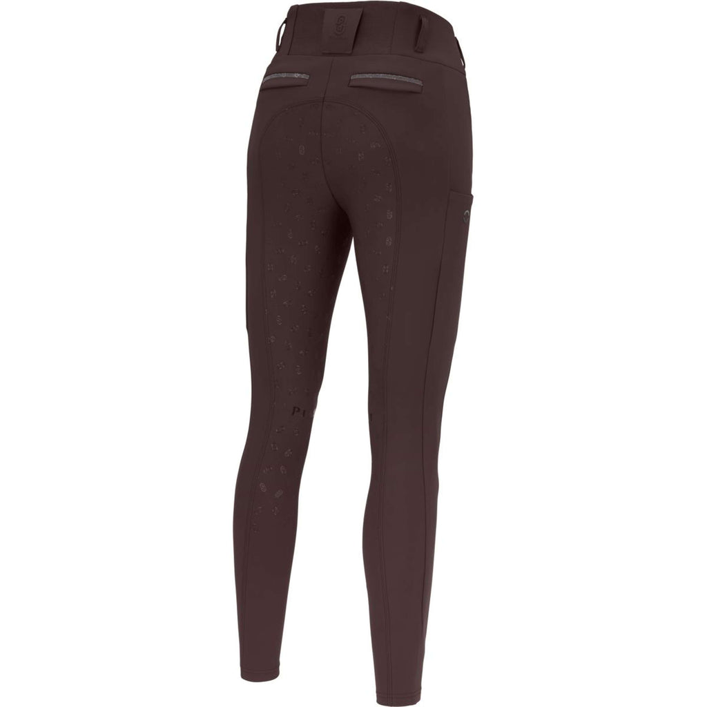 Pikeur Bryczesy Linnet GripTec SO Highwaist Full Grip Czekoladowy Brązowy