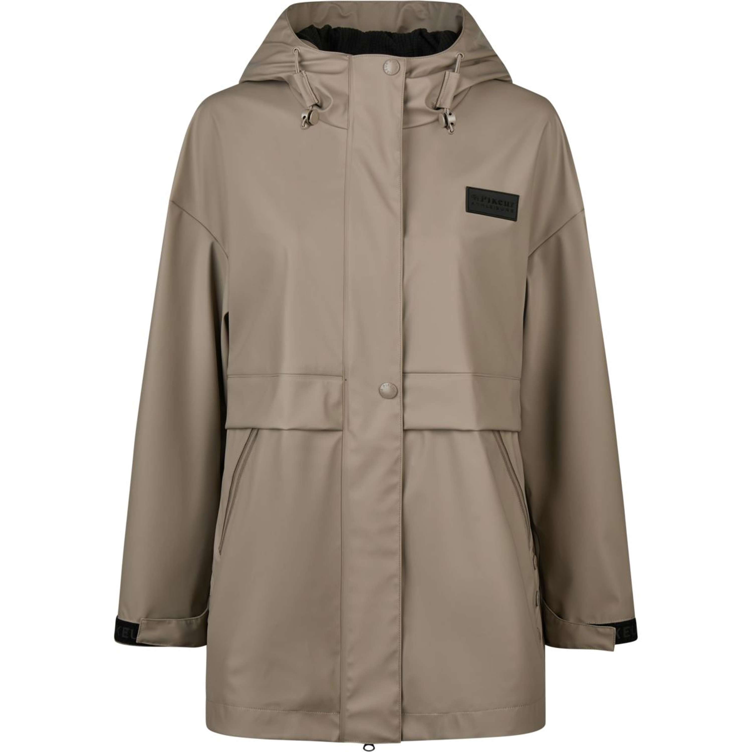 Pikeur Płaszcz Przeciwdeszczowy Cape Athleisure AW26 Mocha Cream