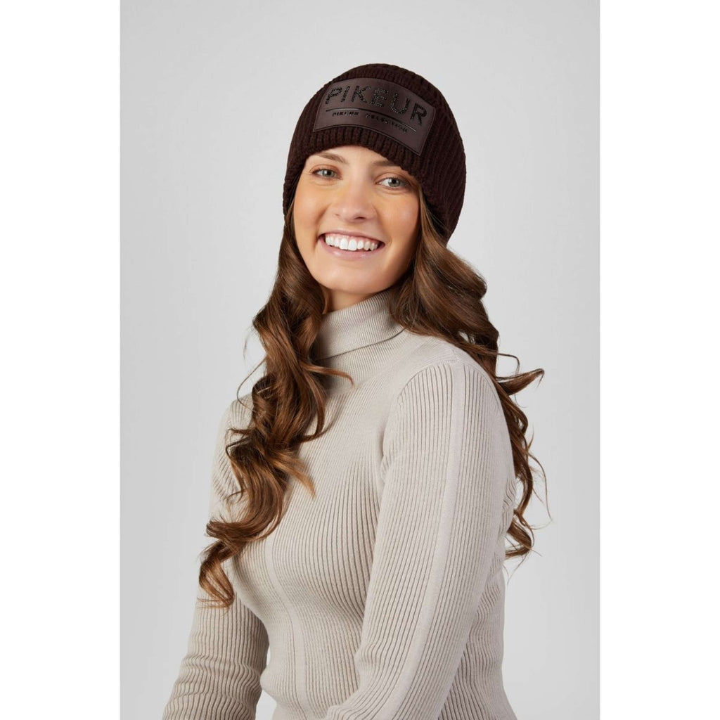 Pikeur Czapka Selection Satin AW26 Czekoladowy Brąz