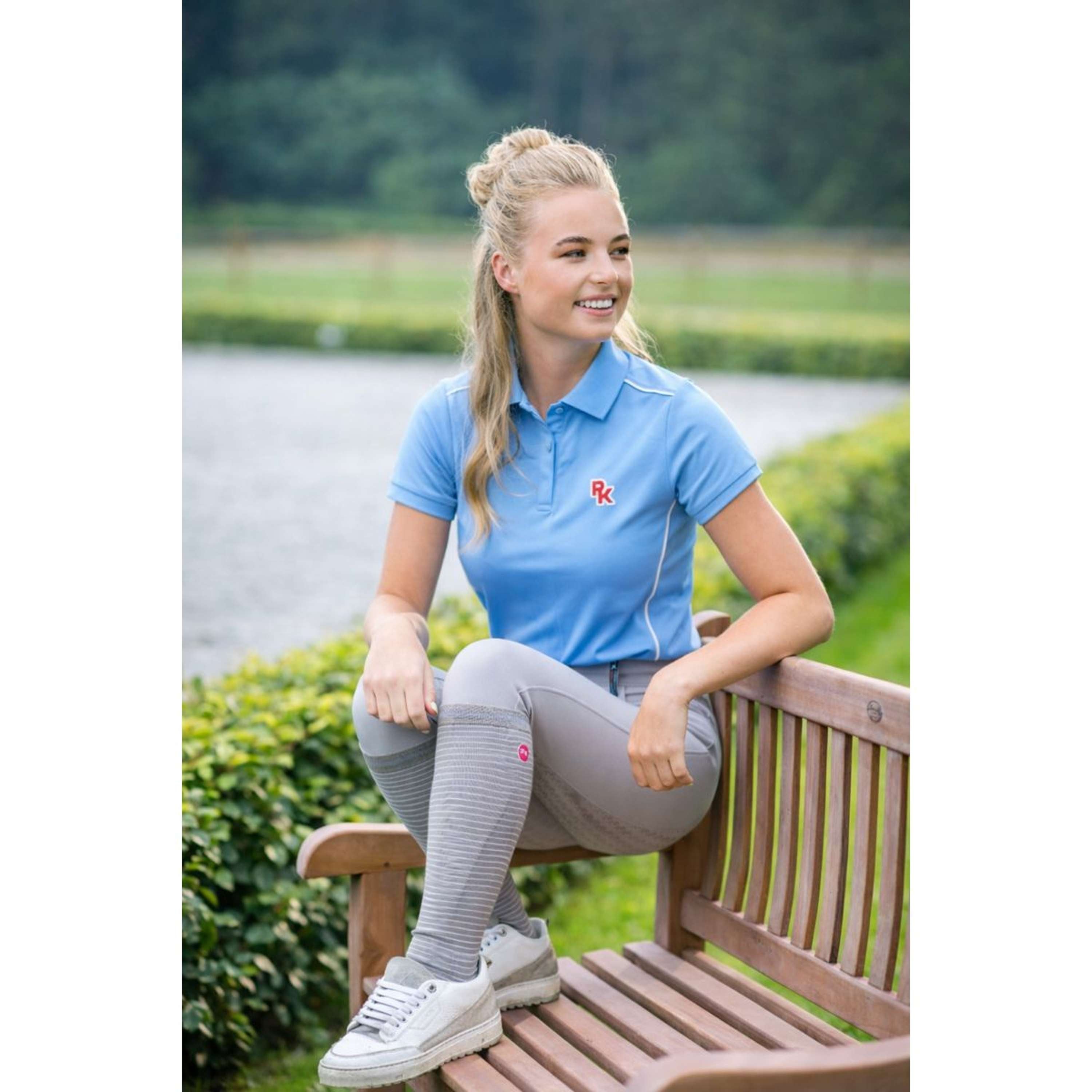 PK Poloshirt Cantona Błękitny Niebieski