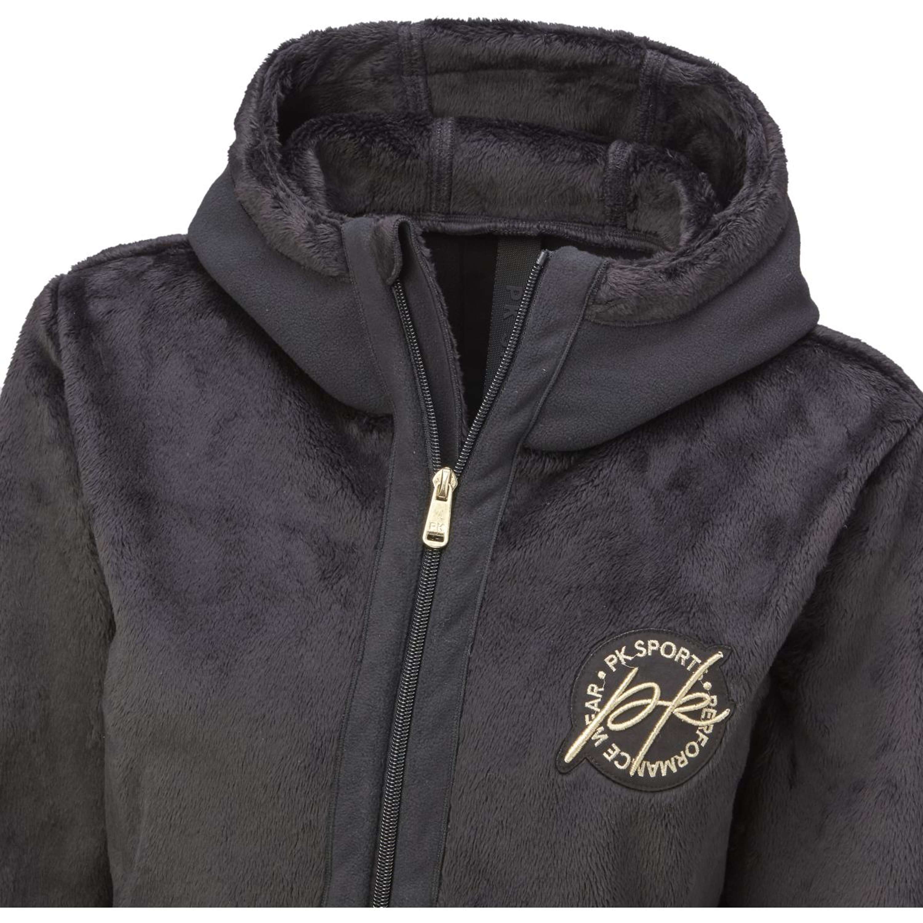 PK Bluza Z Kapturem I Zamkiem Nordic Fleece Onyx