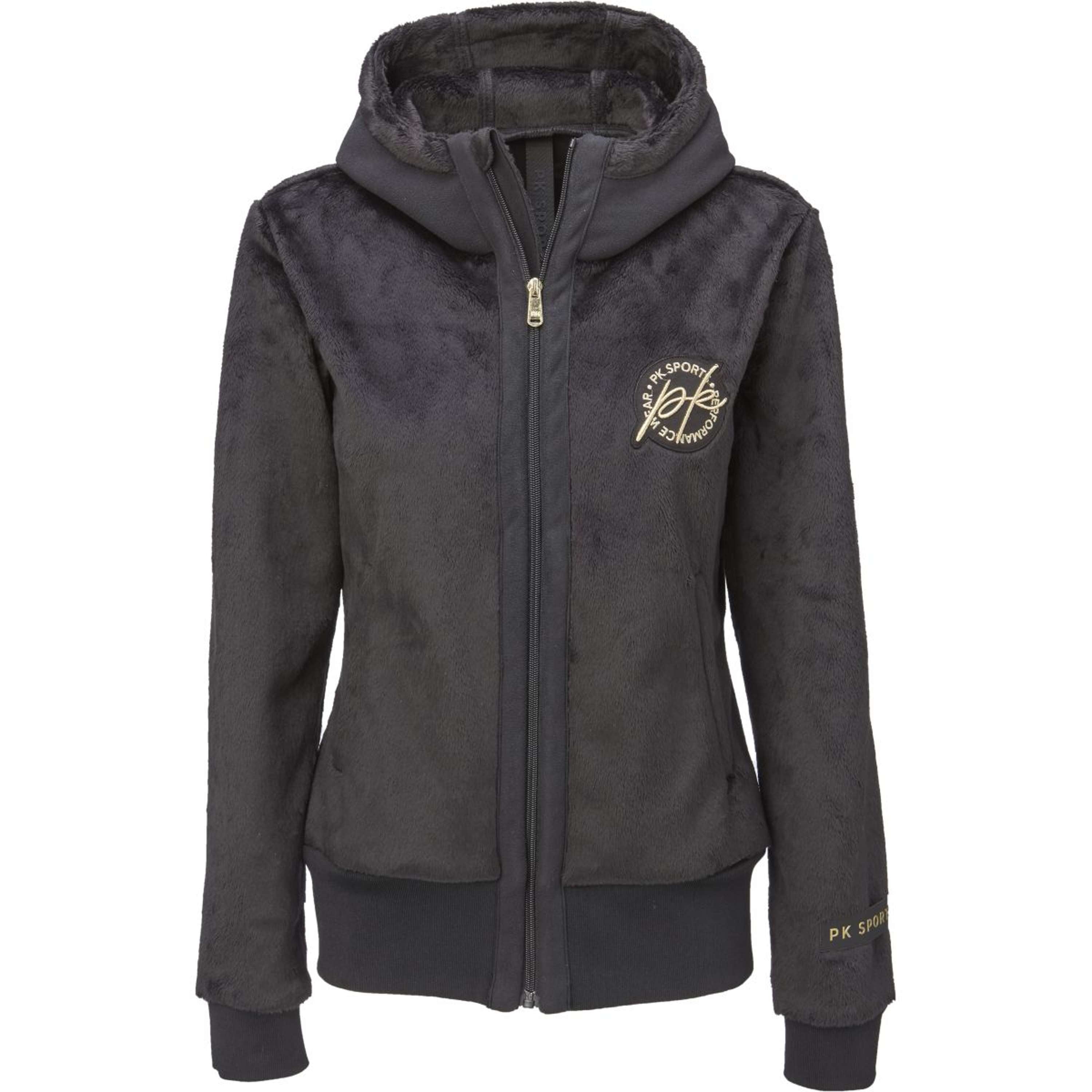 PK Bluza Z Kapturem I Zamkiem Nordic Fleece Onyx