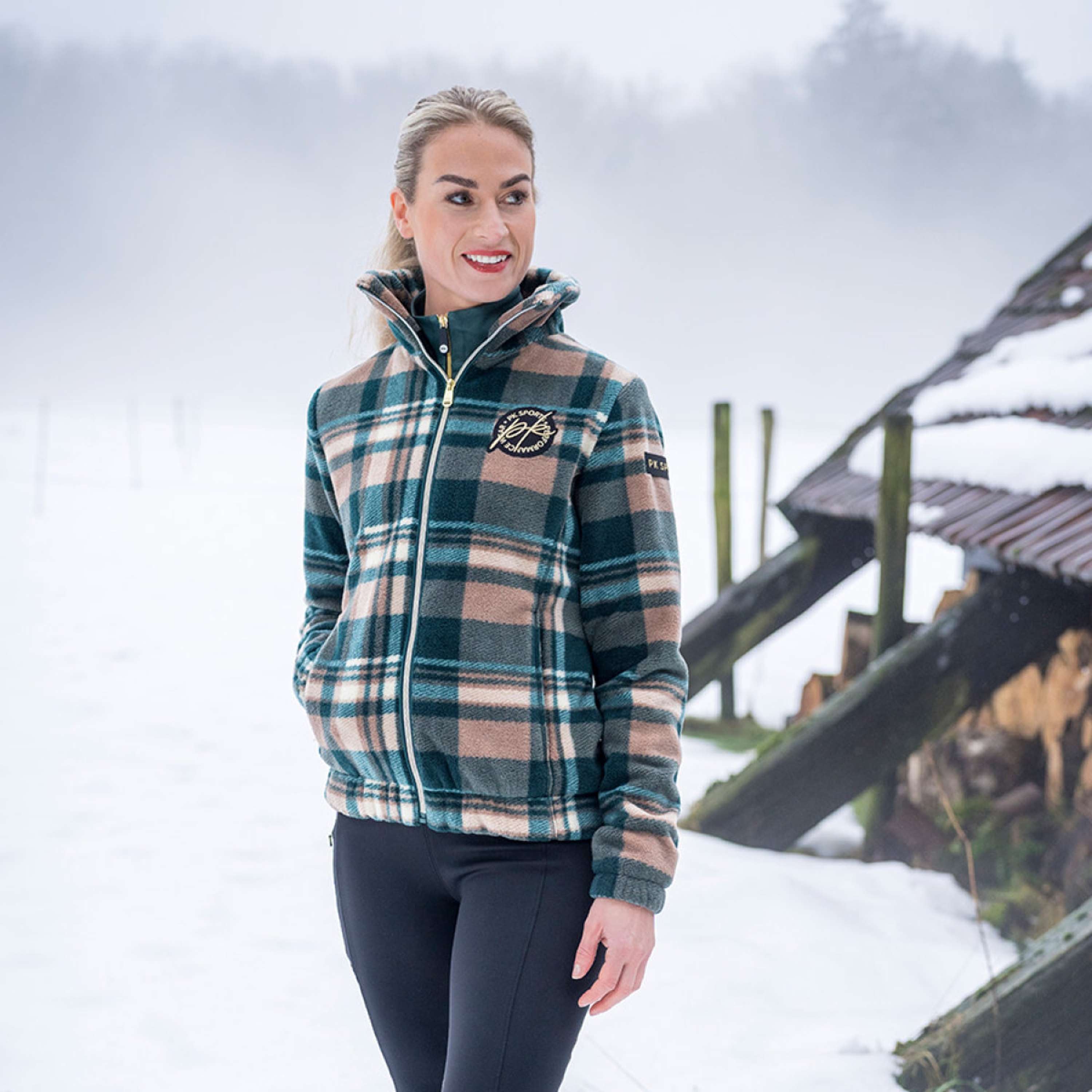 PK Bluza Z Kapturem I Zamkiem Timber Fluffy Sea Moss