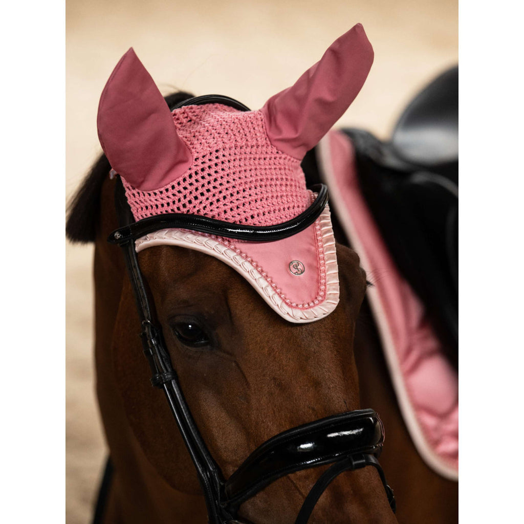 Czaprak PS of Sweden Ruffle Pearl Ujeżdżeniowy Vintage Pink