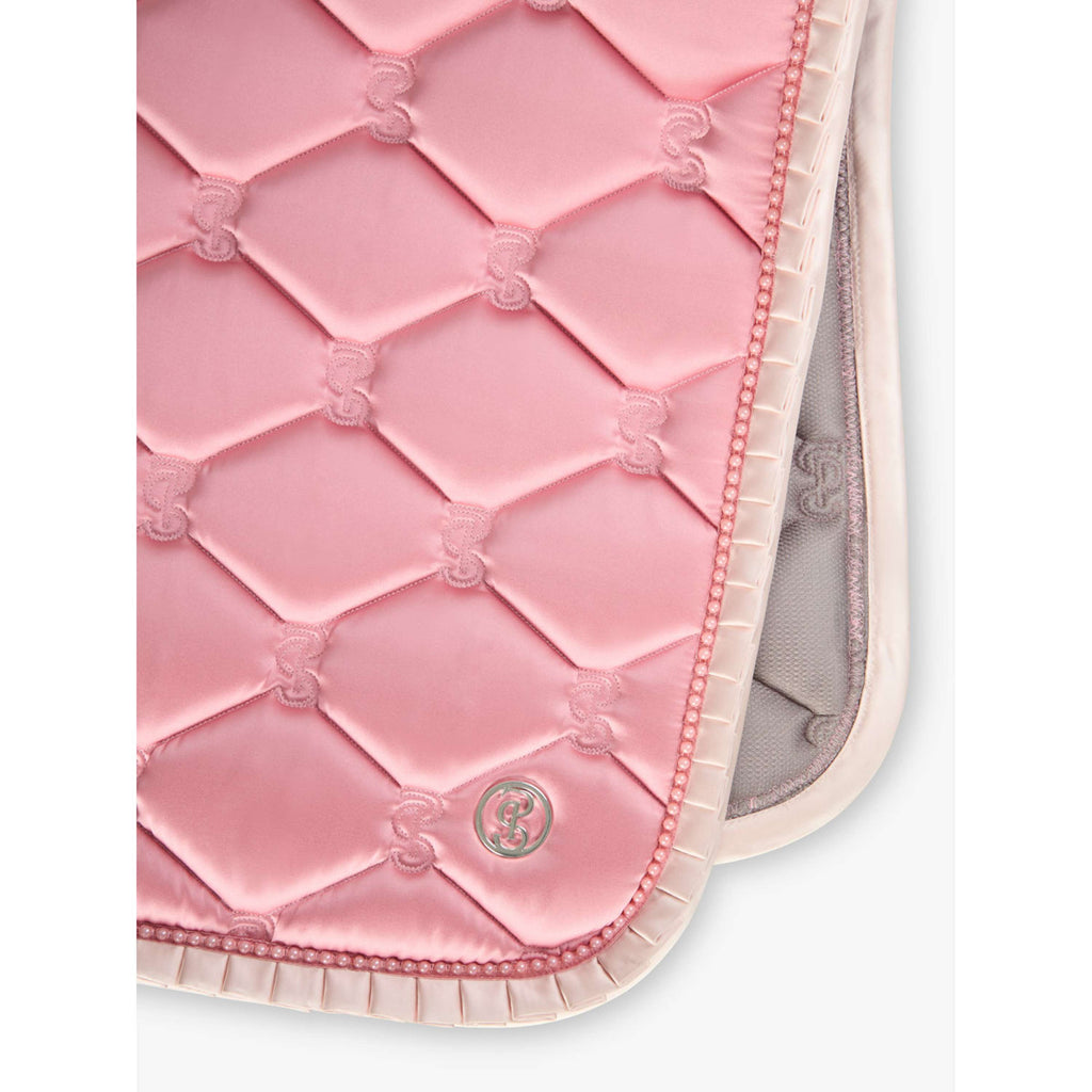 Czaprak PS of Sweden Ruffle Pearl Ujeżdżeniowy Vintage Pink