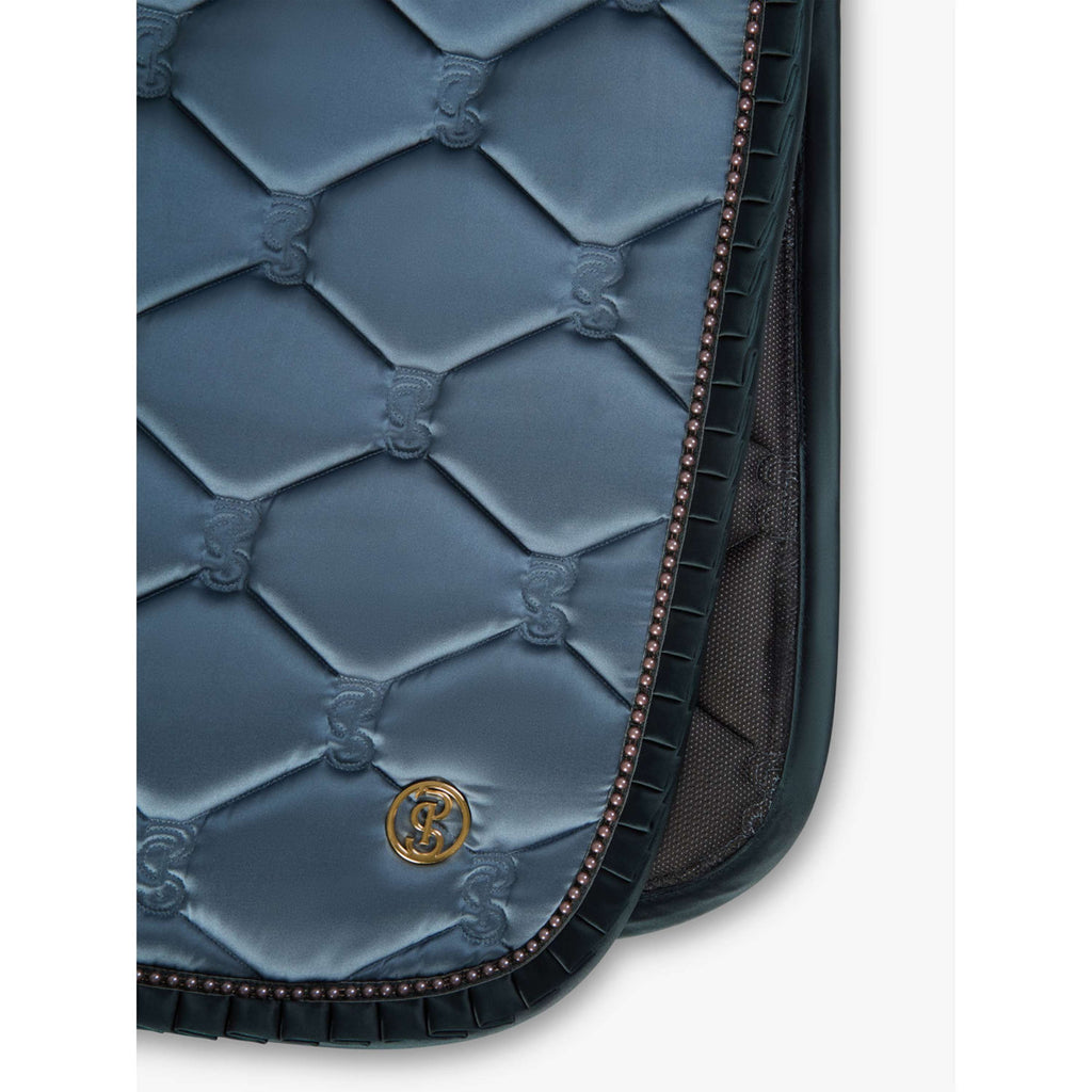 Czaprak PS of Sweden Ruffle Pearl Ujeżdżeniowy Shadow Blue