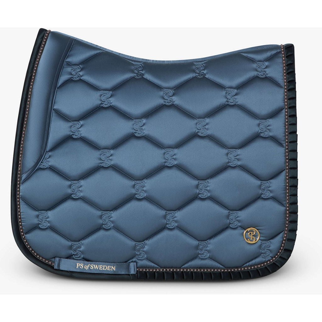 Czaprak PS of Sweden Ruffle Pearl Ujeżdżeniowy Shadow Blue