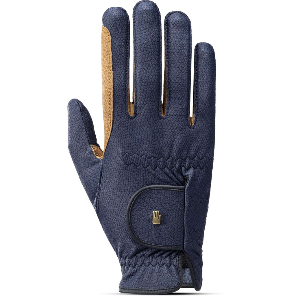 Roeckl Rękawice Jeździeckie Malta Navy/Caramel