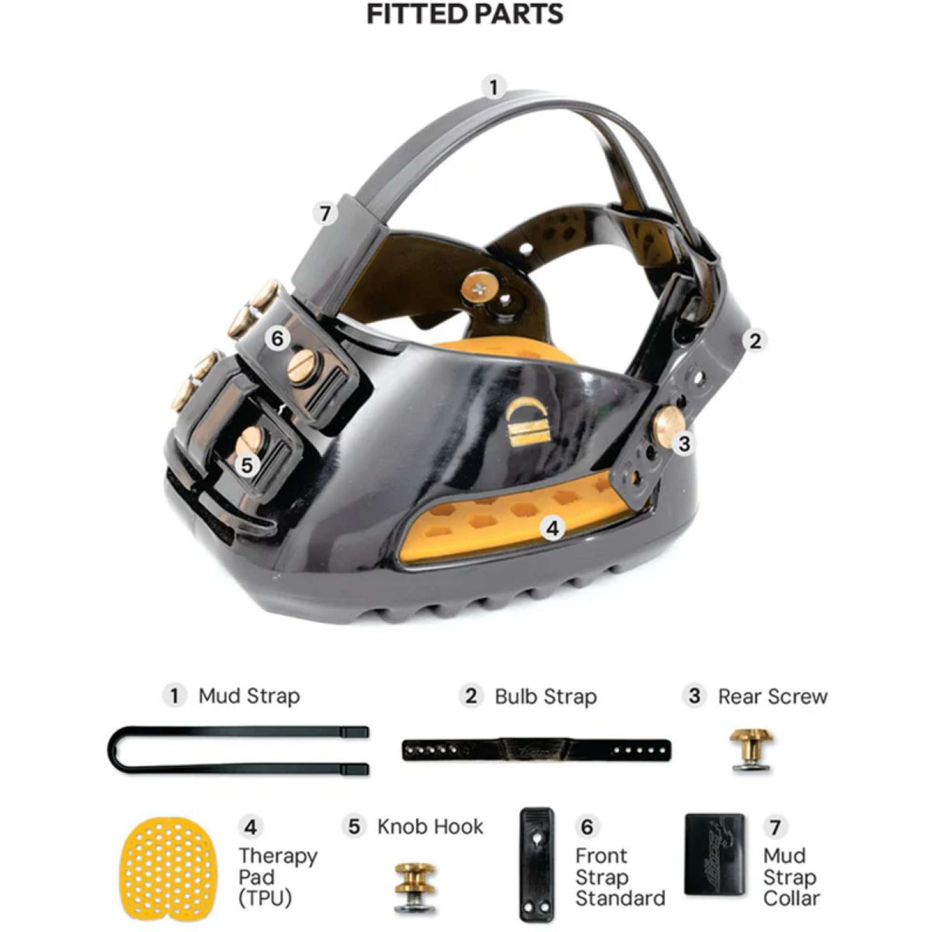 Scoot Boot Podkowa TheraRide Czarny
