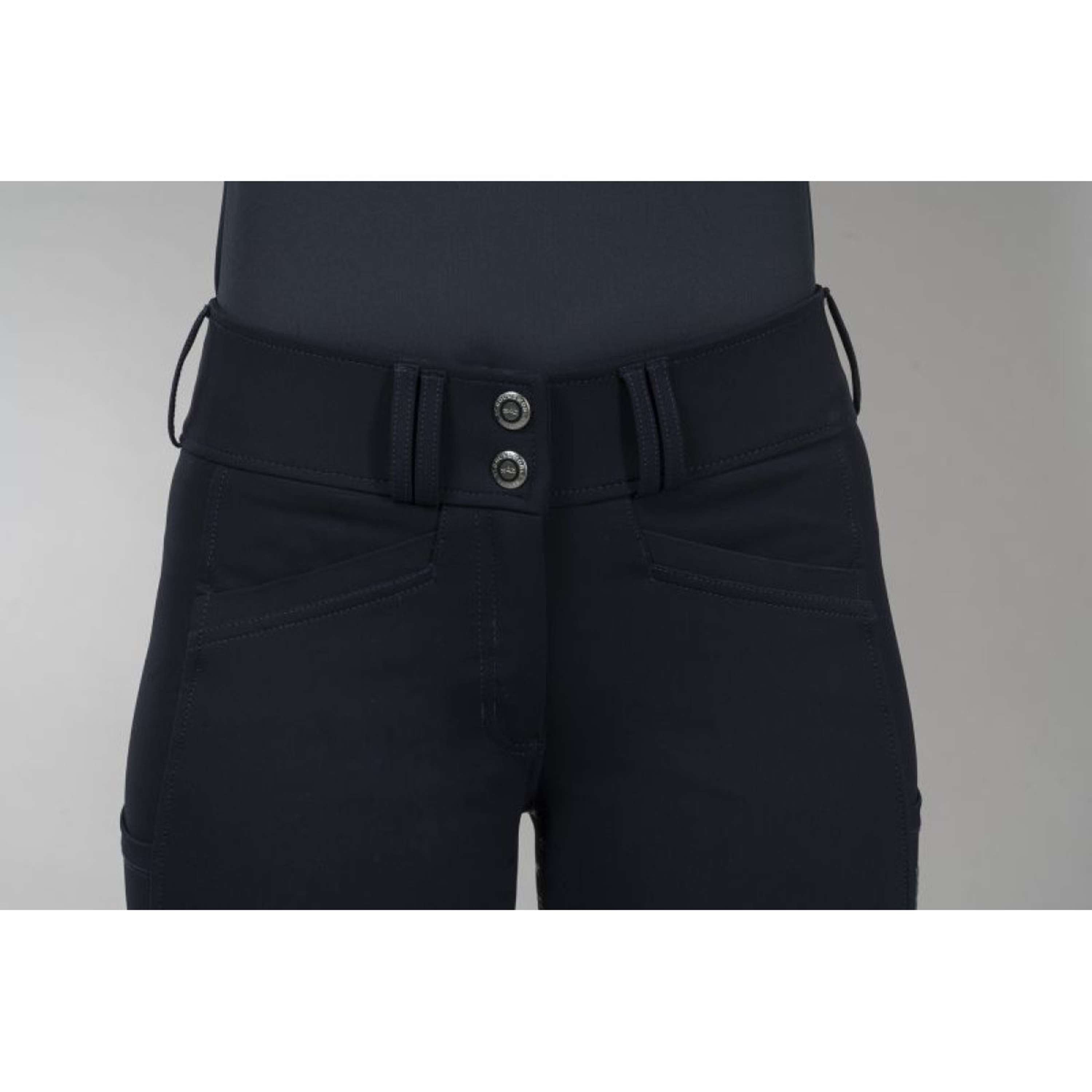Schockemöhle Bryczesy SPCarola Full Grip Ciemnoniebieski