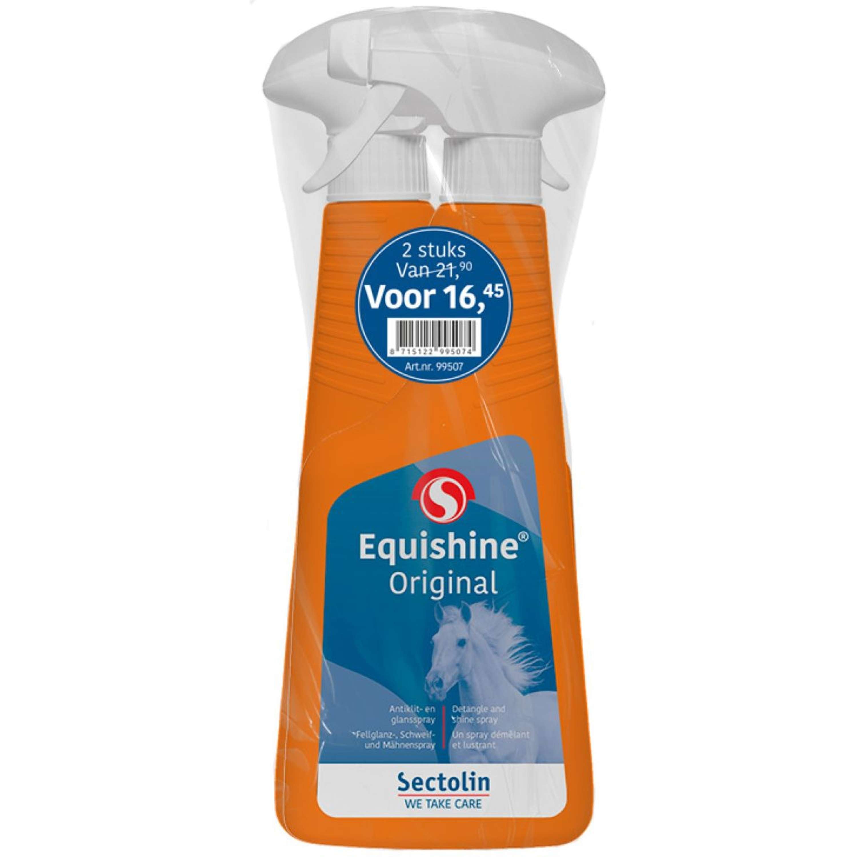 Sectolin Equishine Original Opakowanie Promocyjne 2x 500ml