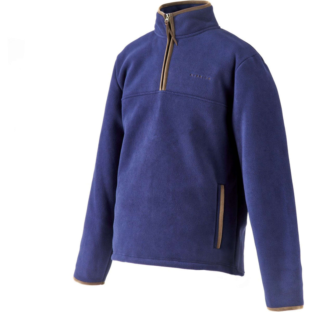 Aubrion by Shires Sweter Original Fleece Męski Granatowy