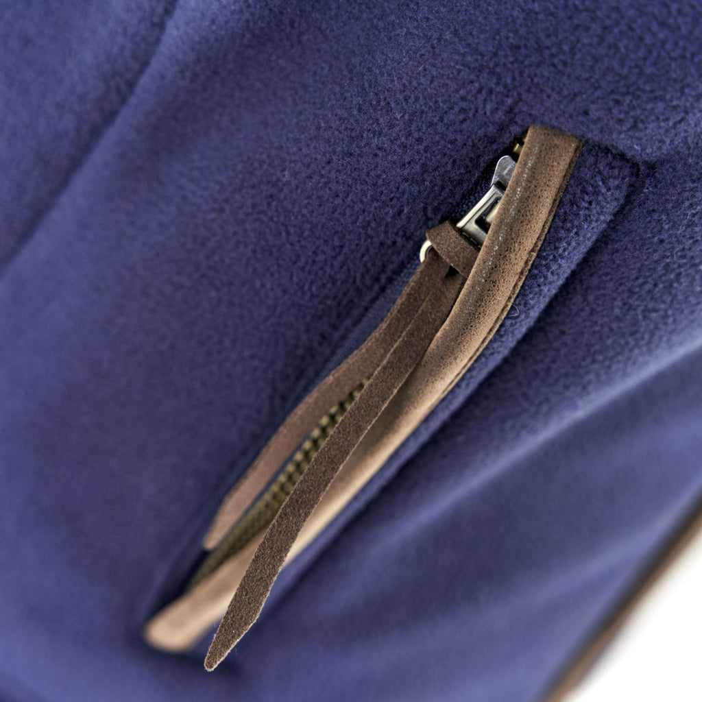 Aubrion by Shires Sweter Original Fleece Męski Granatowy