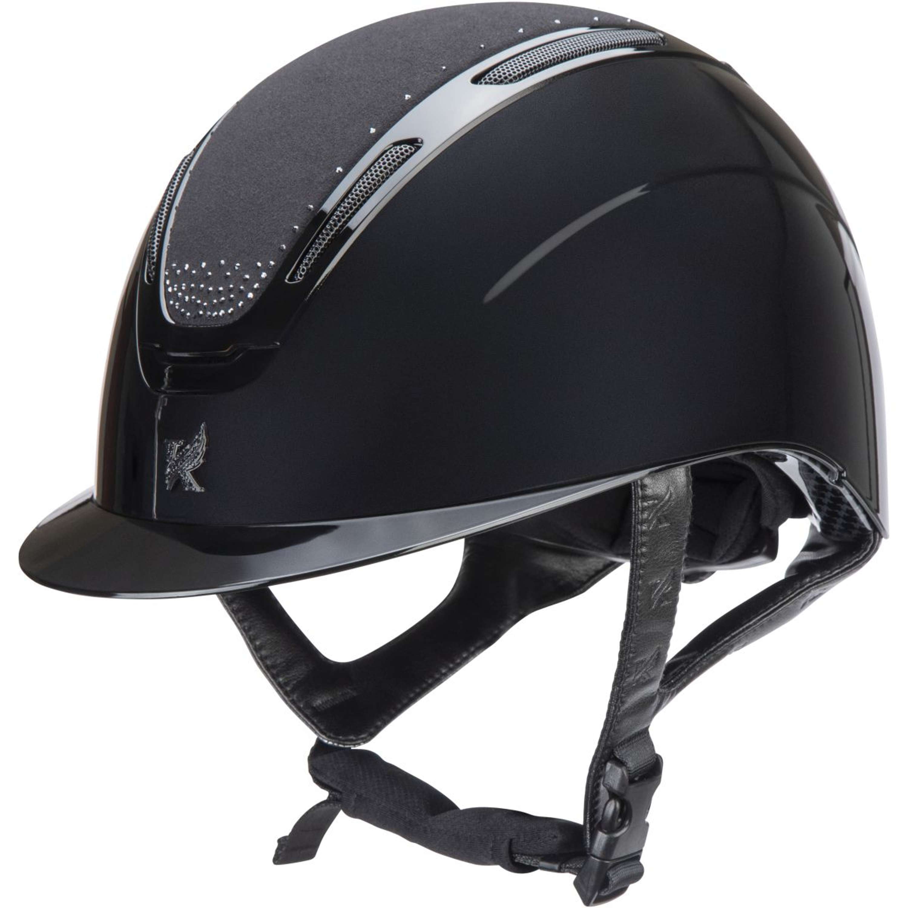 Karben by Shires Kask Jeździecki Amity Czarny