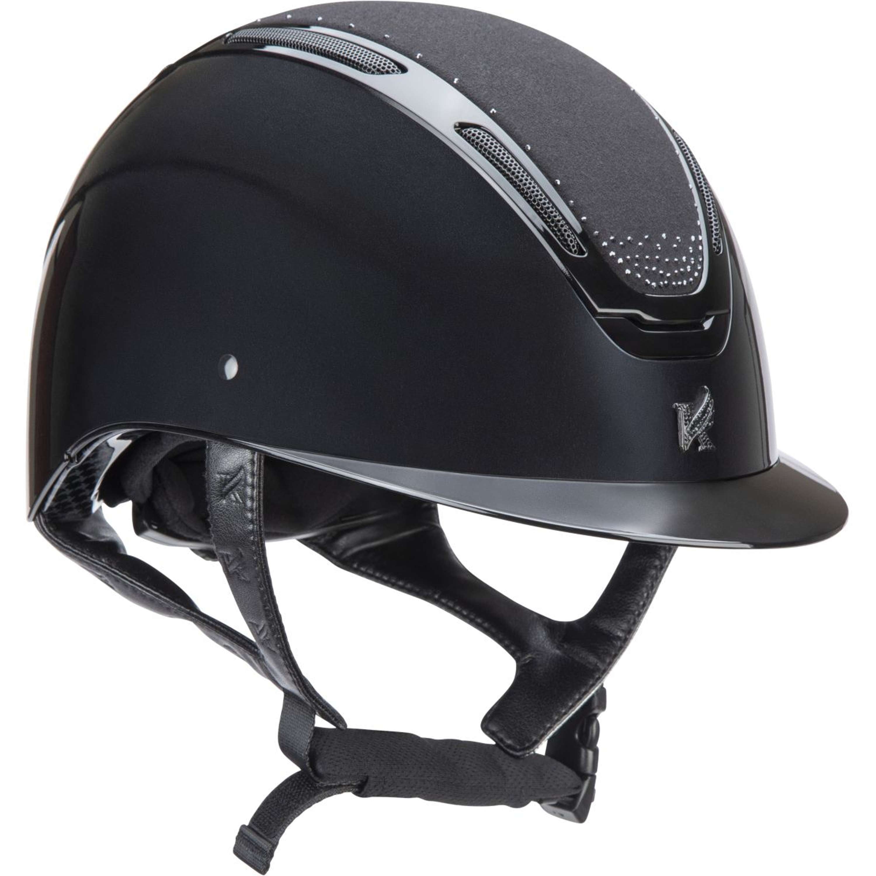 Karben by Shires Kask Jeździecki Amity Czarny