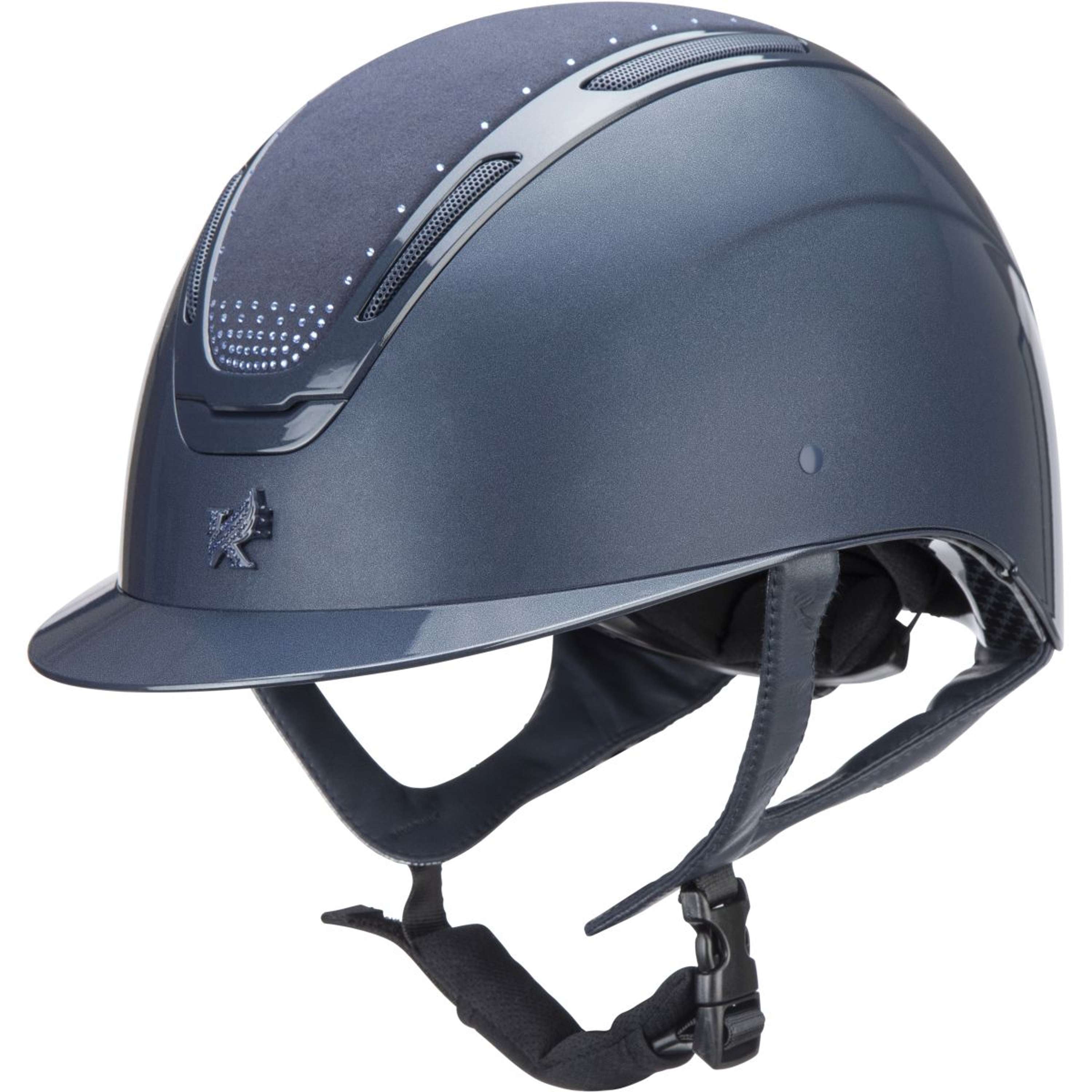 Karben by Shires Kask Jeździecki Amity Granatowy