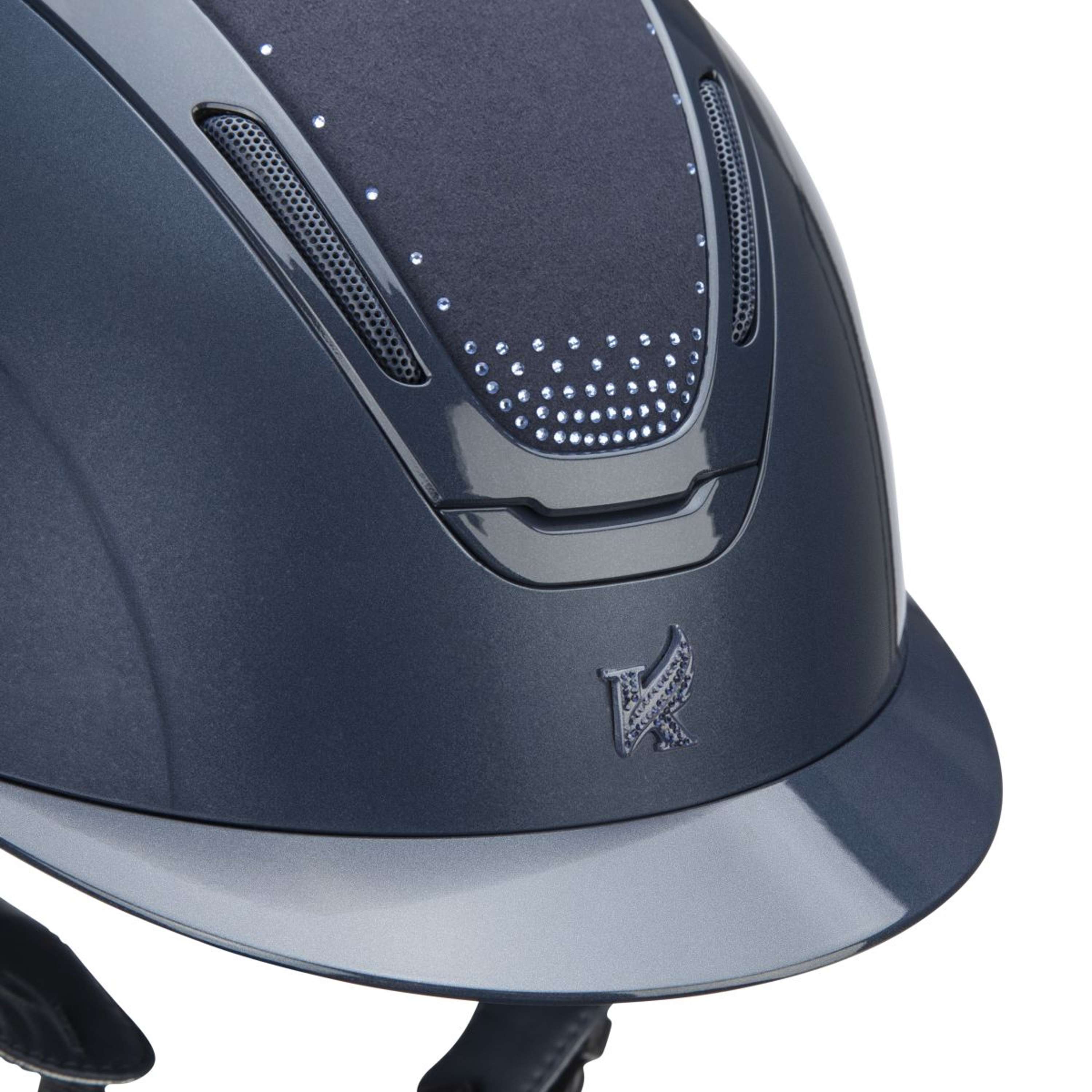 Karben by Shires Kask Jeździecki Amity Granatowy