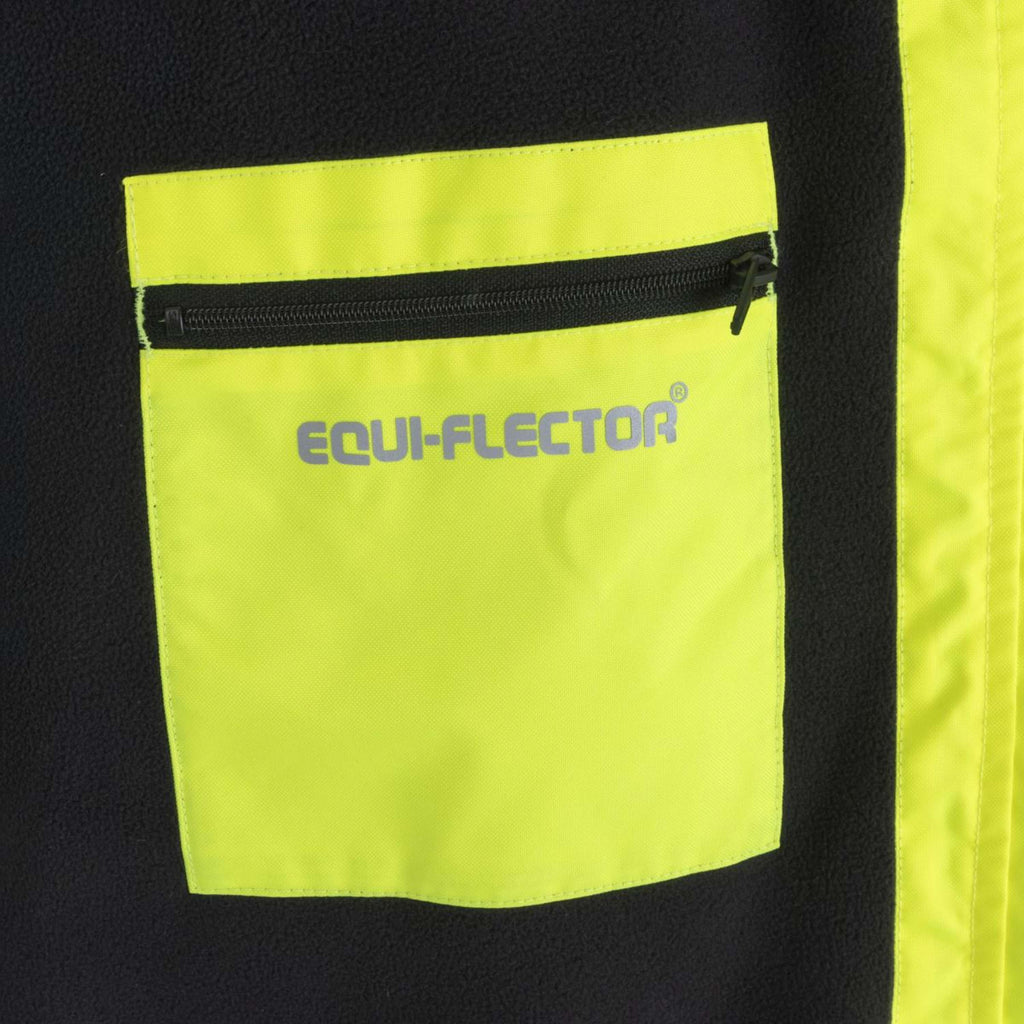 Kurtka odblaskowa dla dzieci Equi-Flector marki Shires, żółta