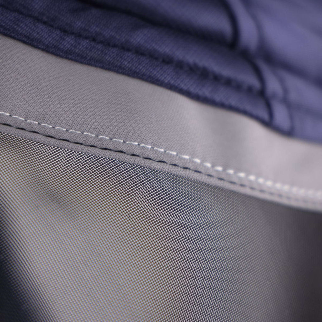 Maska przeciw muchom FlyGuard by Shires Pro Fine Mesh z uszami i frędzlami, granatowa
