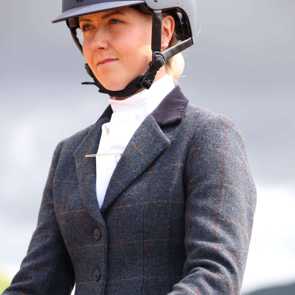 Kurtka konkursowa Aubrion by Shires Saratoga Juniper Navy Check