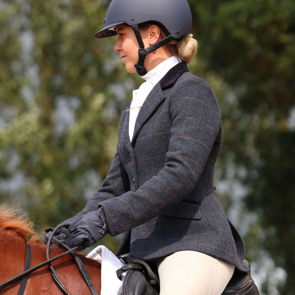Kurtka konkursowa Aubrion by Shires Saratoga Juniper Navy Check