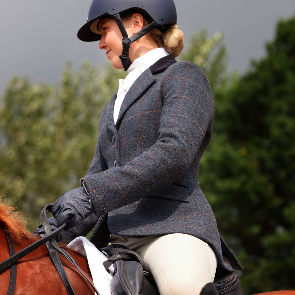 Kurtka konkursowa Aubrion by Shires Saratoga Juniper Navy Check