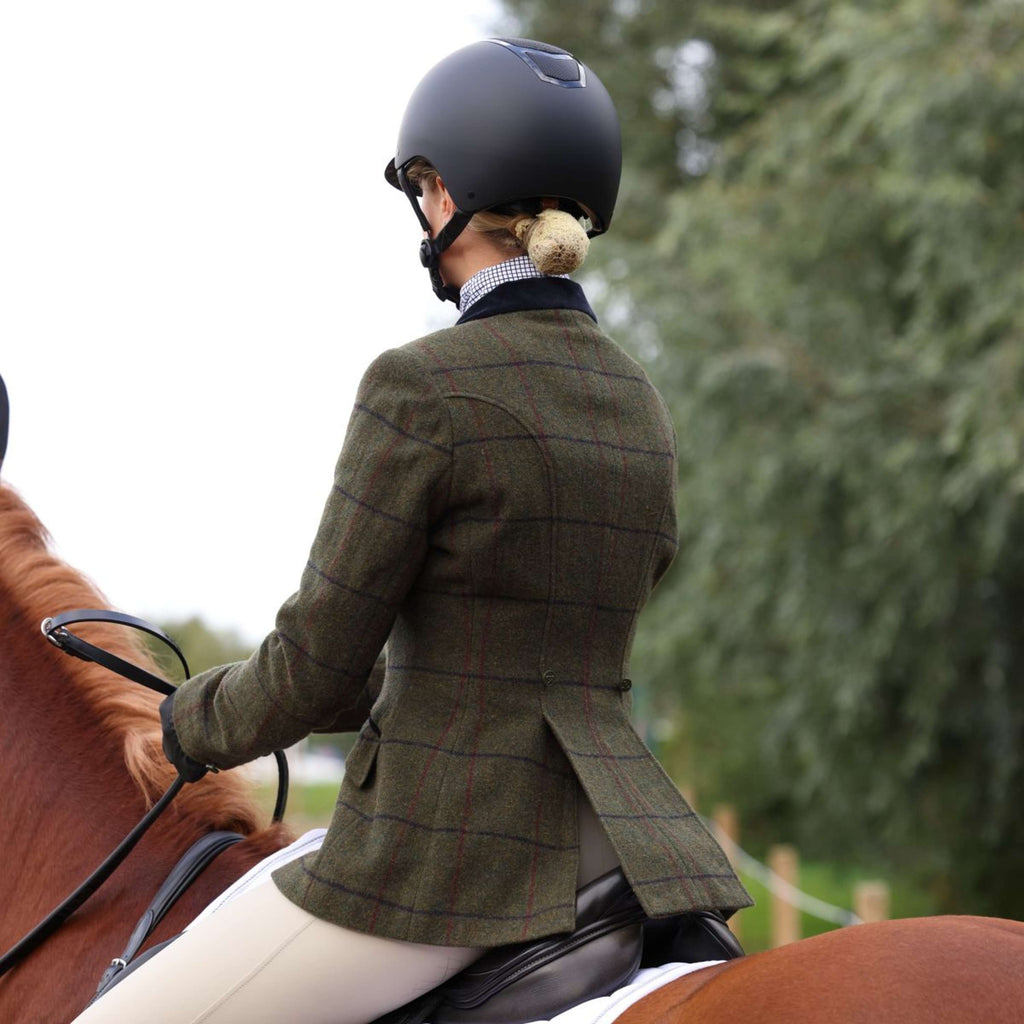 Aubrion by Shires Marynarka Konkursowa Saratoga Świerkowa Zieleń w Kratę